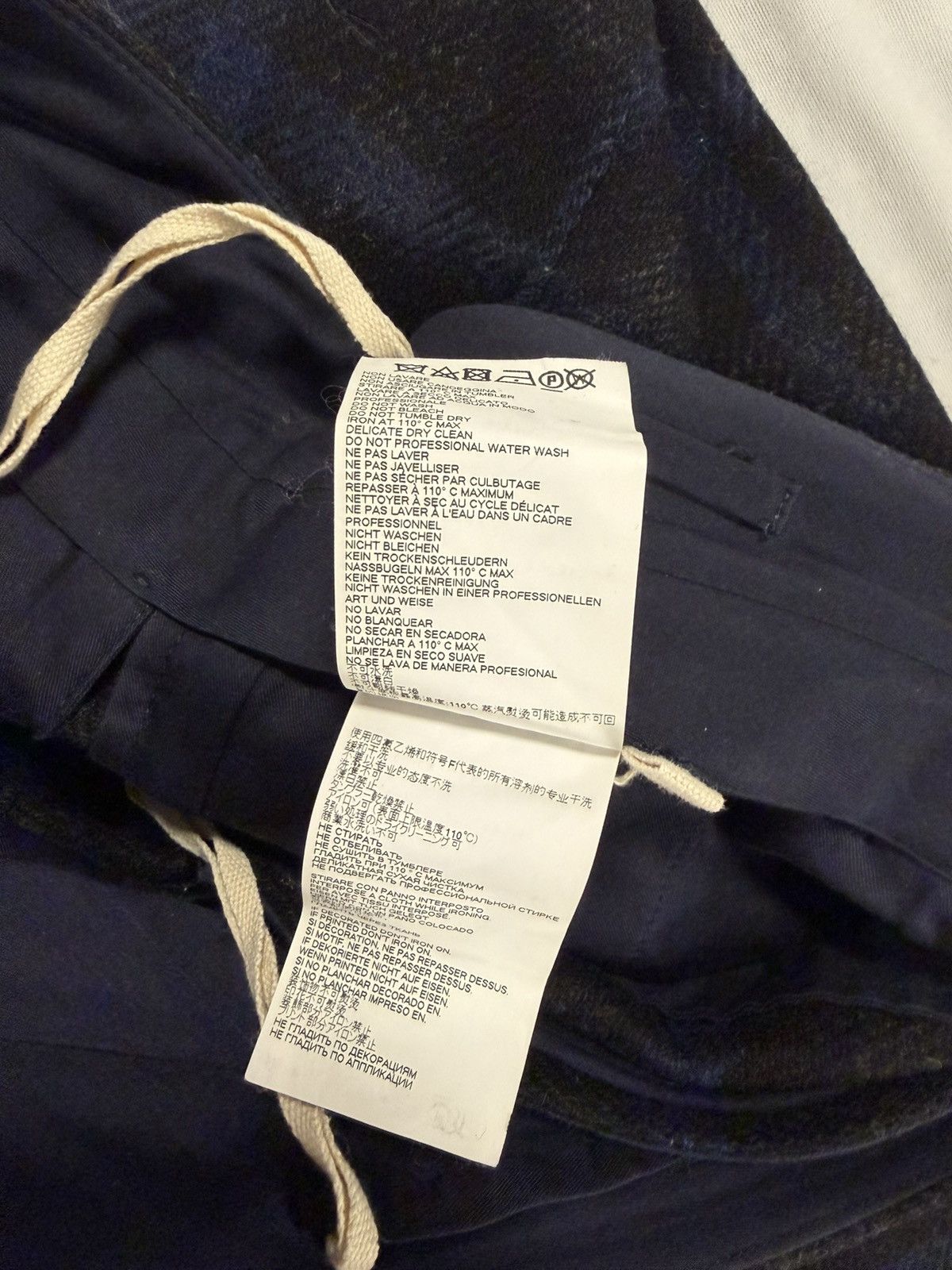 Marni Marni 100% Virgin Wool Plaid Trousers Wide Leg Size 50 / 36 Size US 36 / EU 52 - 6 Thumbnail