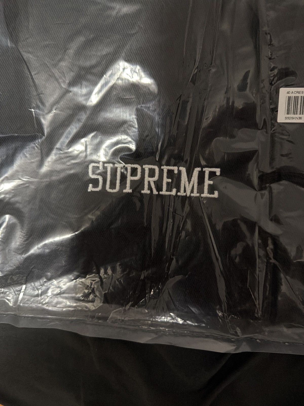 Supreme Supreme 40 Acres Twill Baseball Jersey SS25 Size US L / EU 52-54 / 3 - 4 Thumbnail