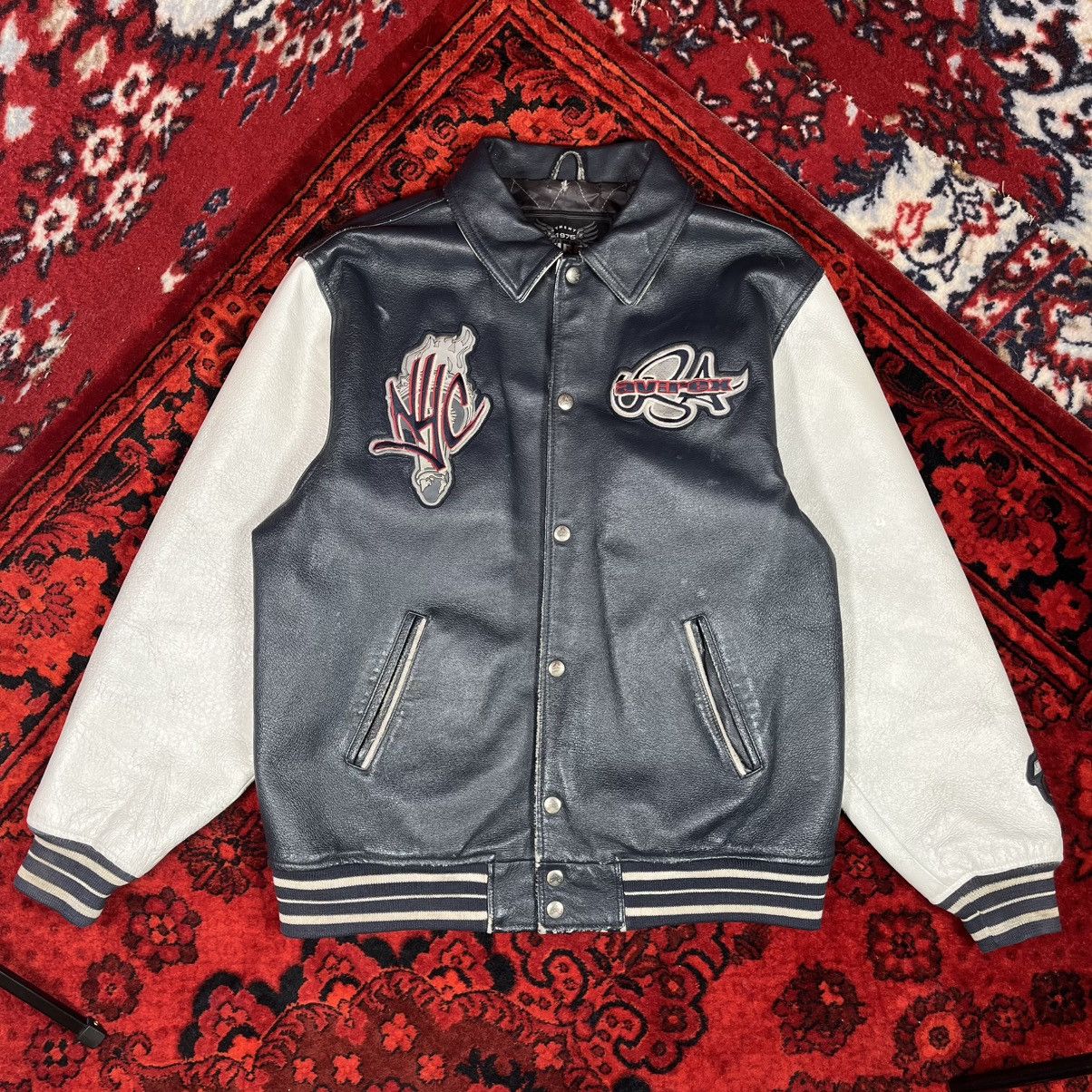 Avirex Avirex New York Limited 500 Edition Leather jacket bomber Size US XL / EU 56 / 4 - 2 Thumbnail