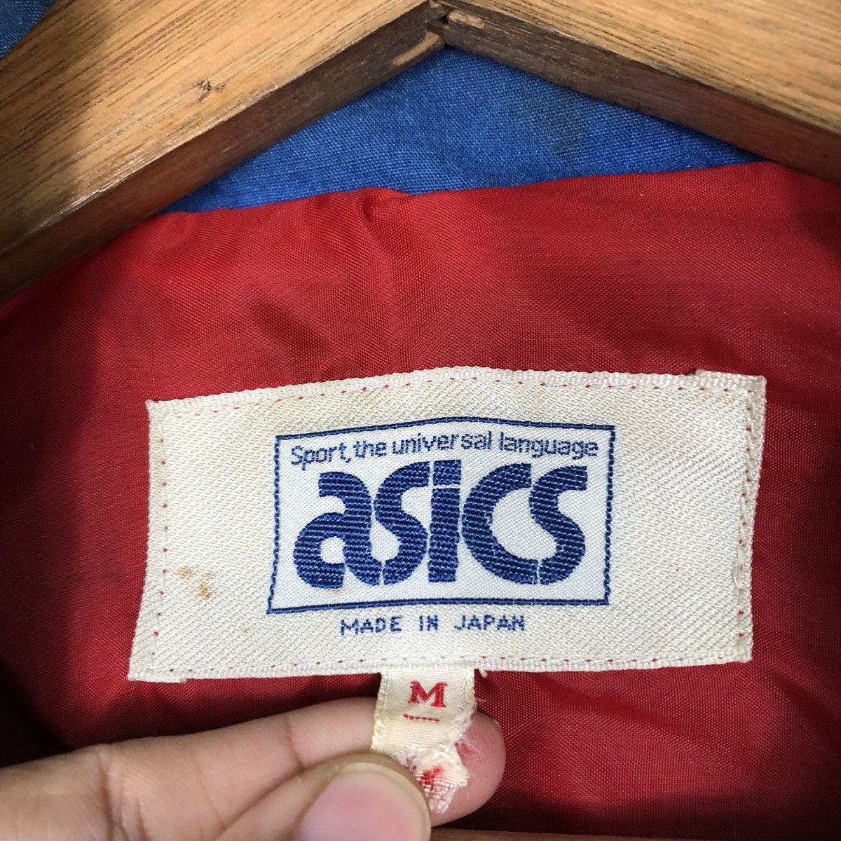 Japanese Brand × Vintage 📌Vintage Chore Worker Jacket Asics Made in Japan Size US M / EU 48-50 / 2 - 19 Thumbnail
