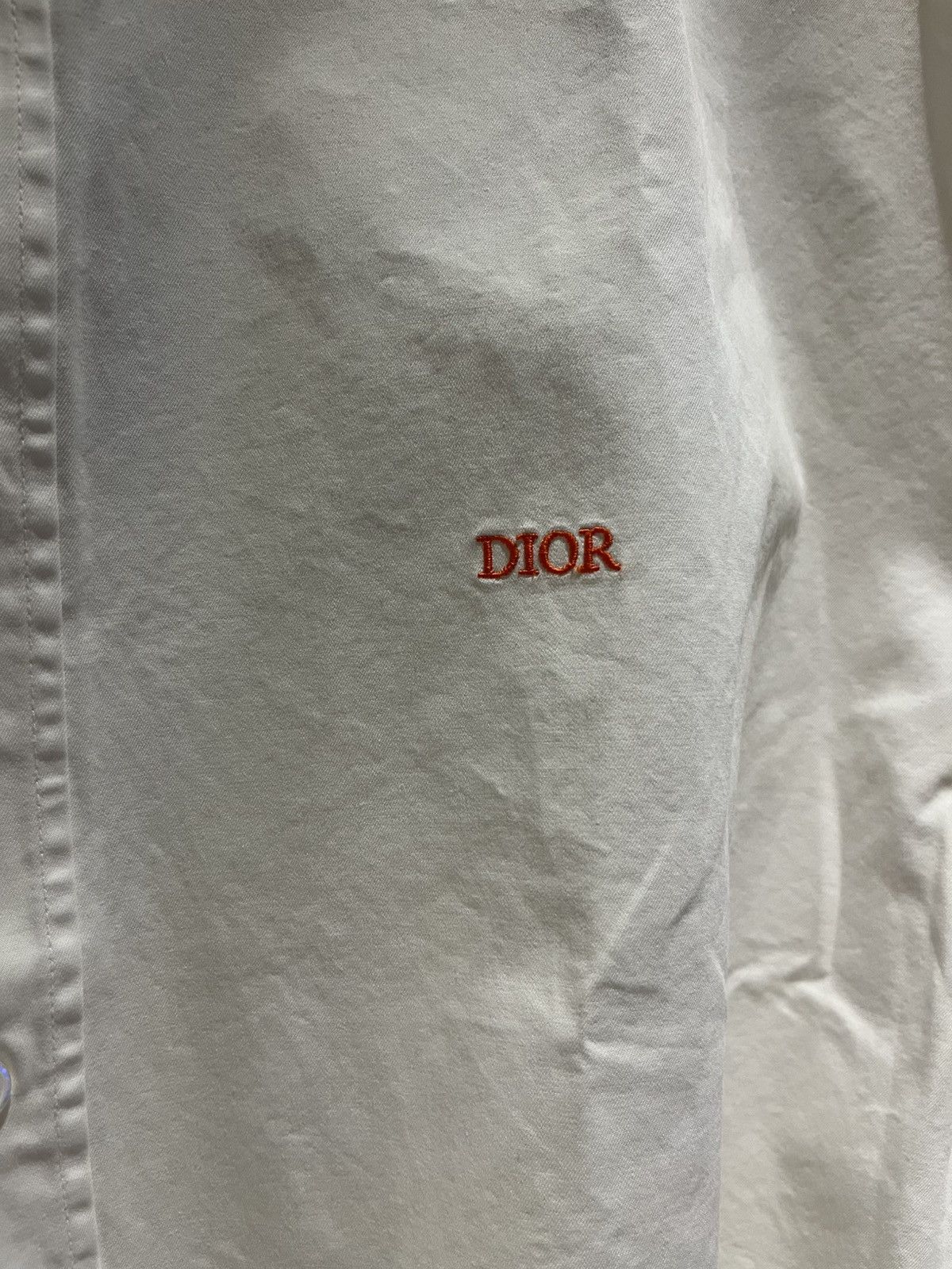 Dior Christian Dior Boxy poplin shirt Size US L / EU 52-54 / 3 - 13 Thumbnail
