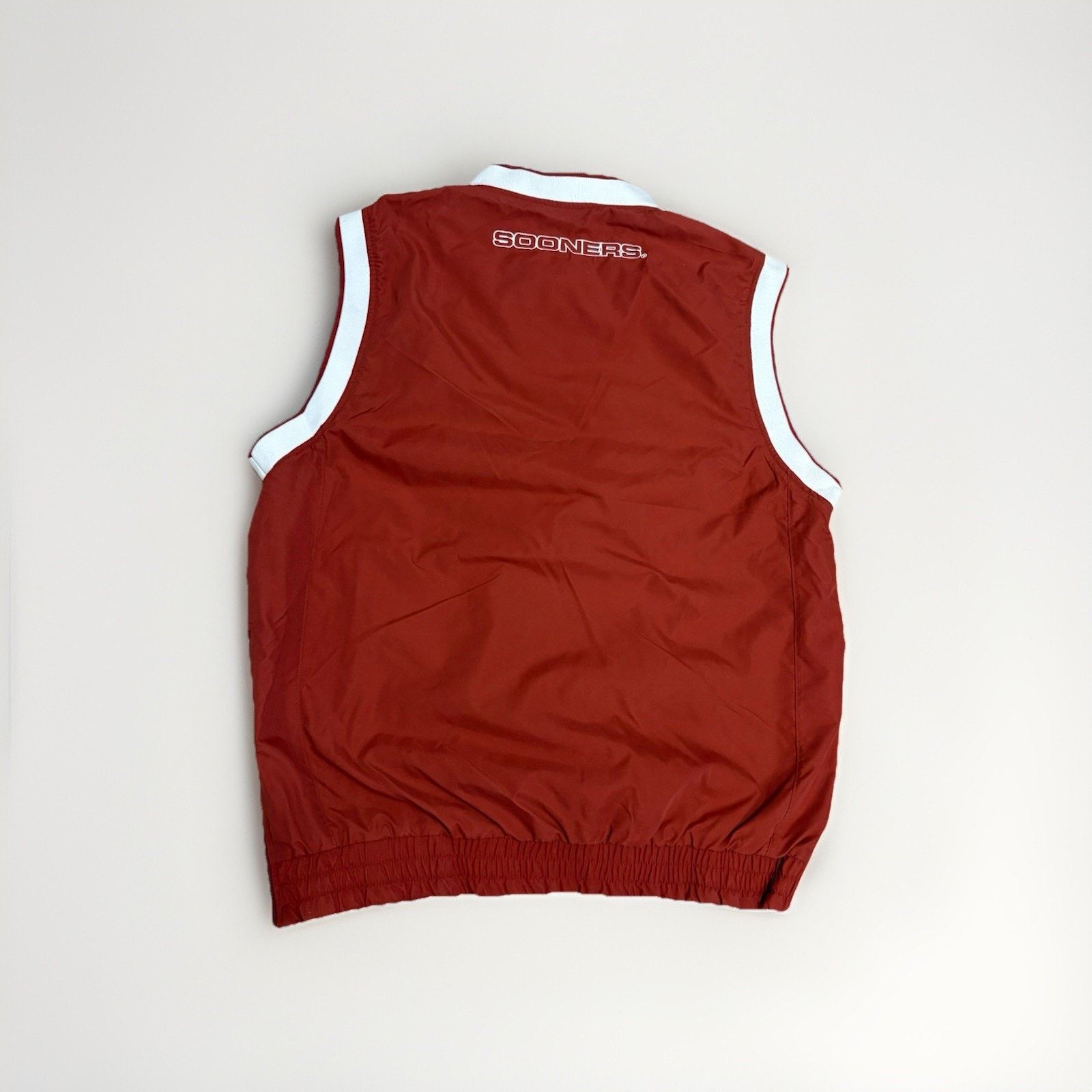 Post Game Vintage Oklahoma OU Sooners Vest Pullover Mens Size S Red Size US S / EU 44-46 / 1 - 2 Thumbnail