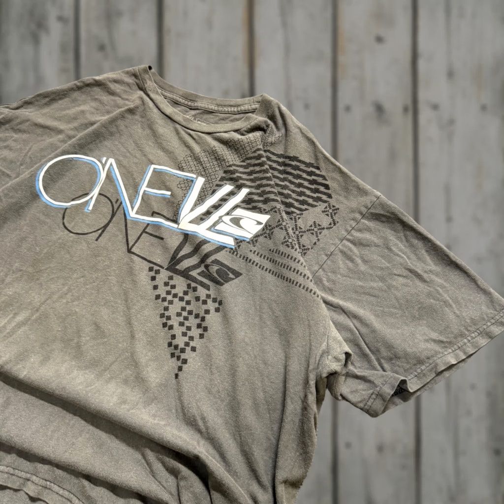 O'Neill VINTAGE O'Neil T-shirt Men 2XL Gray Y2K Surfer Grunge Shirt Mens Size US XXL / EU 58 / 5 - 1 Thumbnail