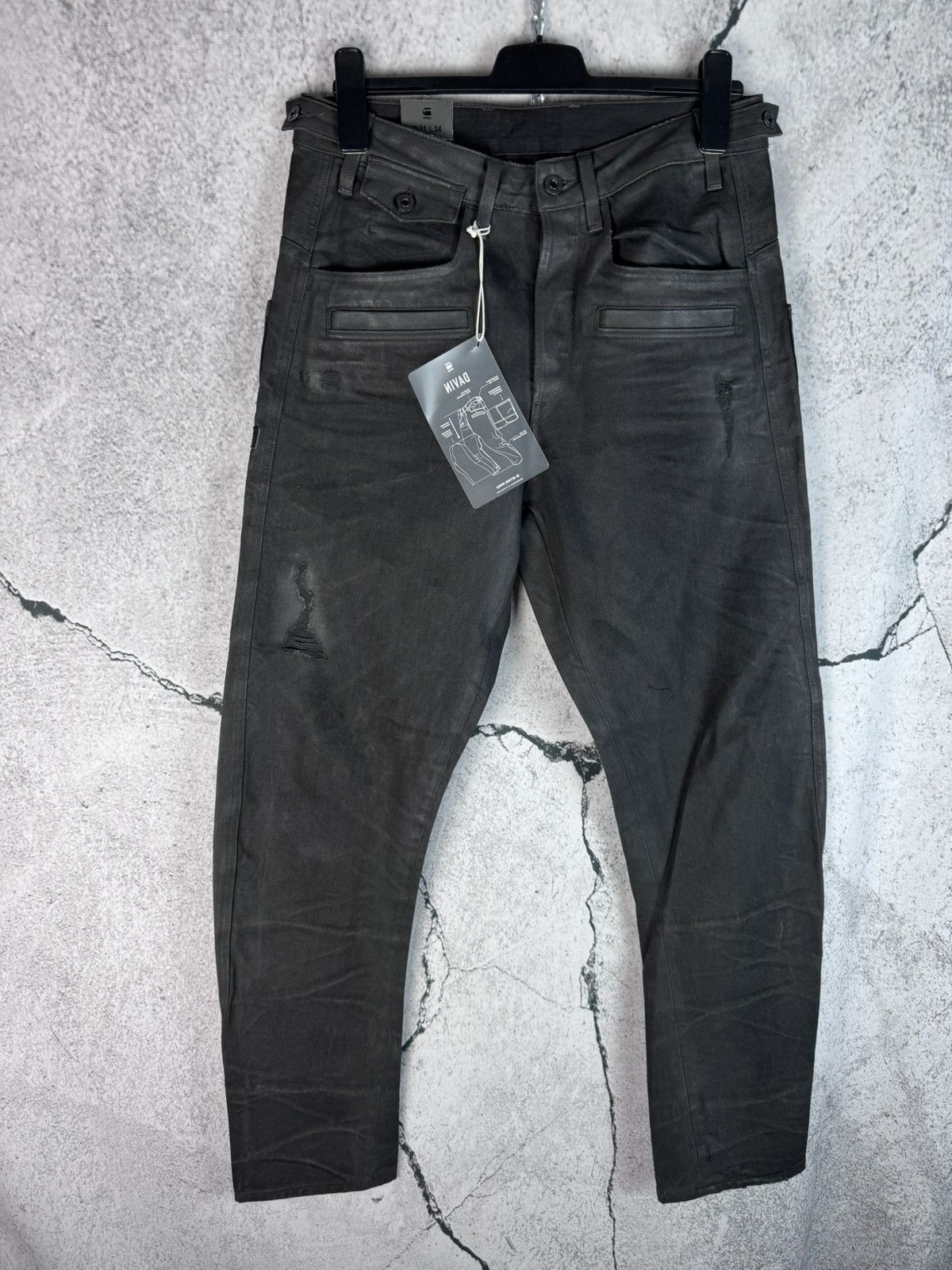 G-Star G-Star RAW 31x34 Davin 3D Tapered Jeans Pants Size US 32 / EU 48 - 1 Thumbnail