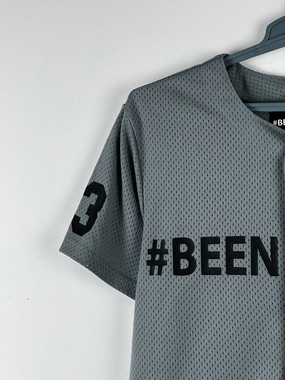 Been Trill × Virgil Abloh Been Trill 13 Grey Baseball Jersey Size S Size US S / EU 44-46 / 1 - 4 Thumbnail