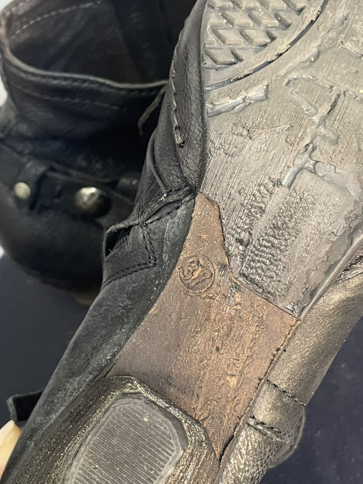 A.S.98 A.S. 98 Archive Airstep Boots Leather Vintage Ankle Heel Size US 7 / IT 37 - 12 Thumbnail