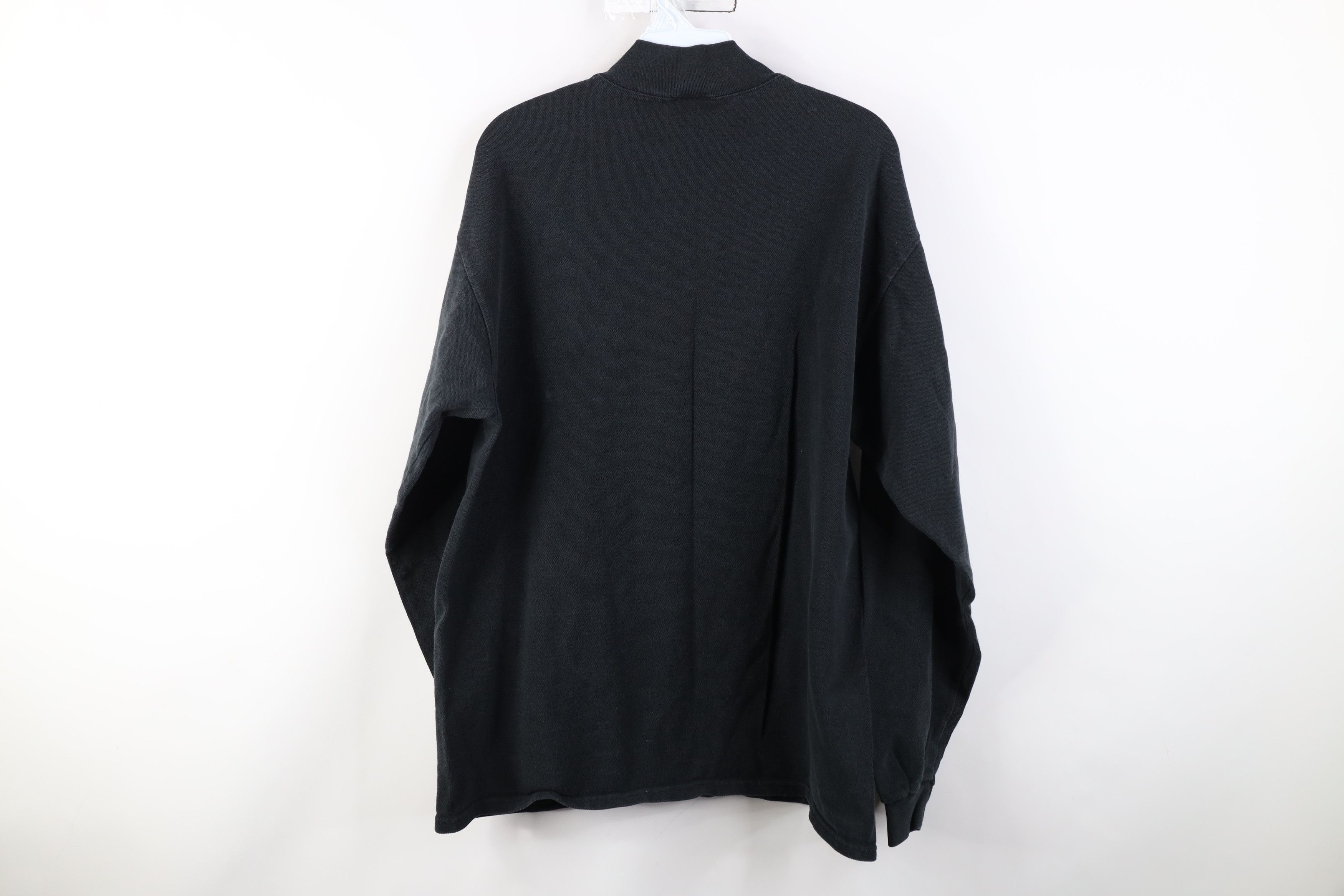 Vintage Vintage 90s State University Mock Neck Long Sleeve T-Shirt Size US L / EU 52-54 / 3 - 10 Thumbnail