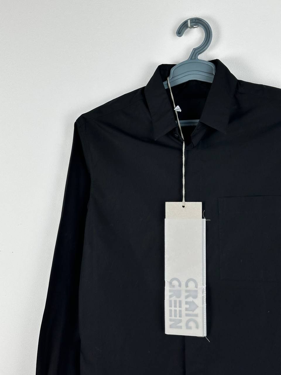 Craig Green NEW Craig Green Laced Black Fitted Shirt Size US S / EU 44-46 / 1 - 3 Thumbnail