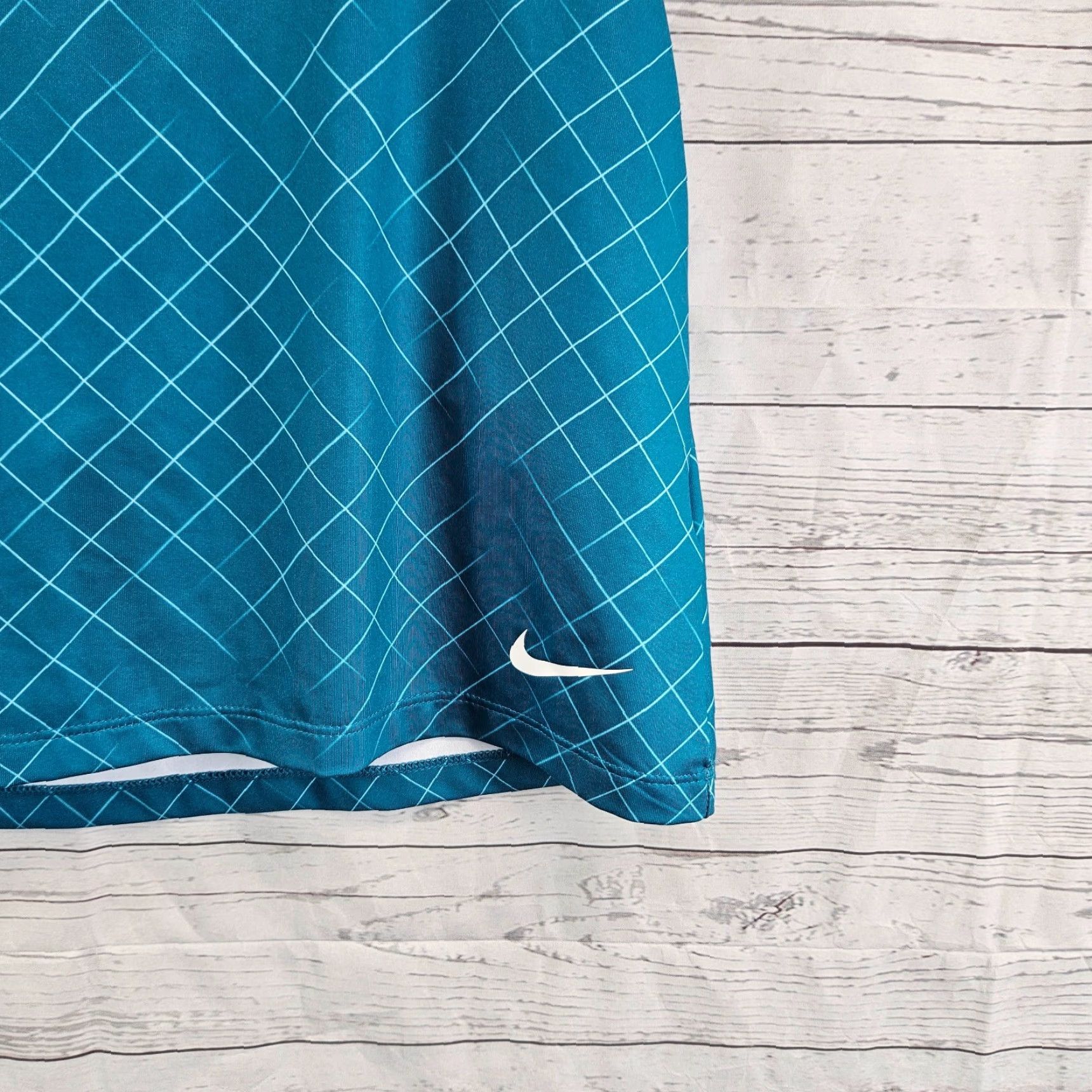 Nike VINTAGE Nike Golf Womens Skort Sz Large Blue Teal Pockets Pull On Size ONE SIZE - 2 Thumbnail