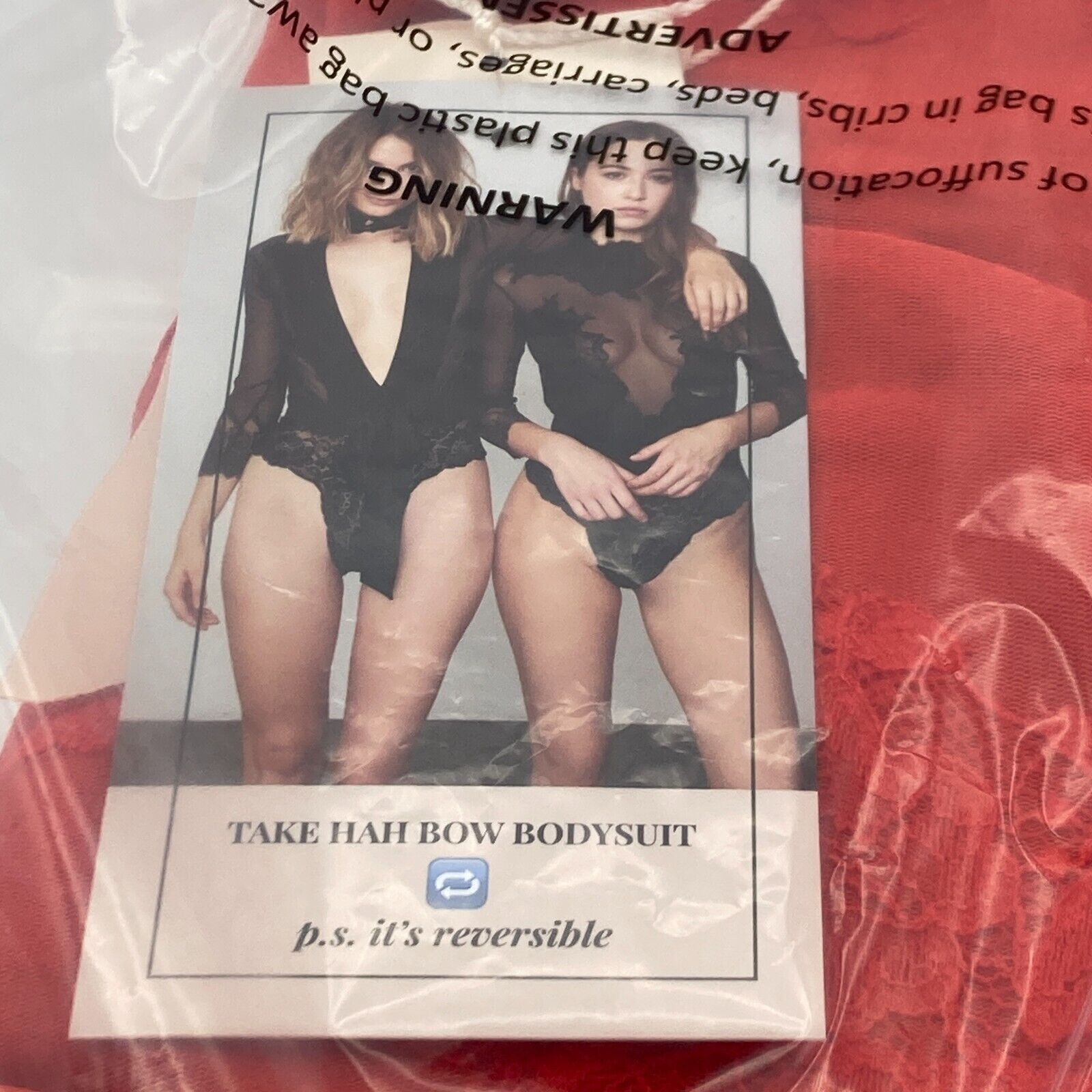 Free People FREE PEOPLE Take HAH Bow Lingerie 1Piece Blood Orange Small Size S / US 4 / IT 40 - 8 Thumbnail