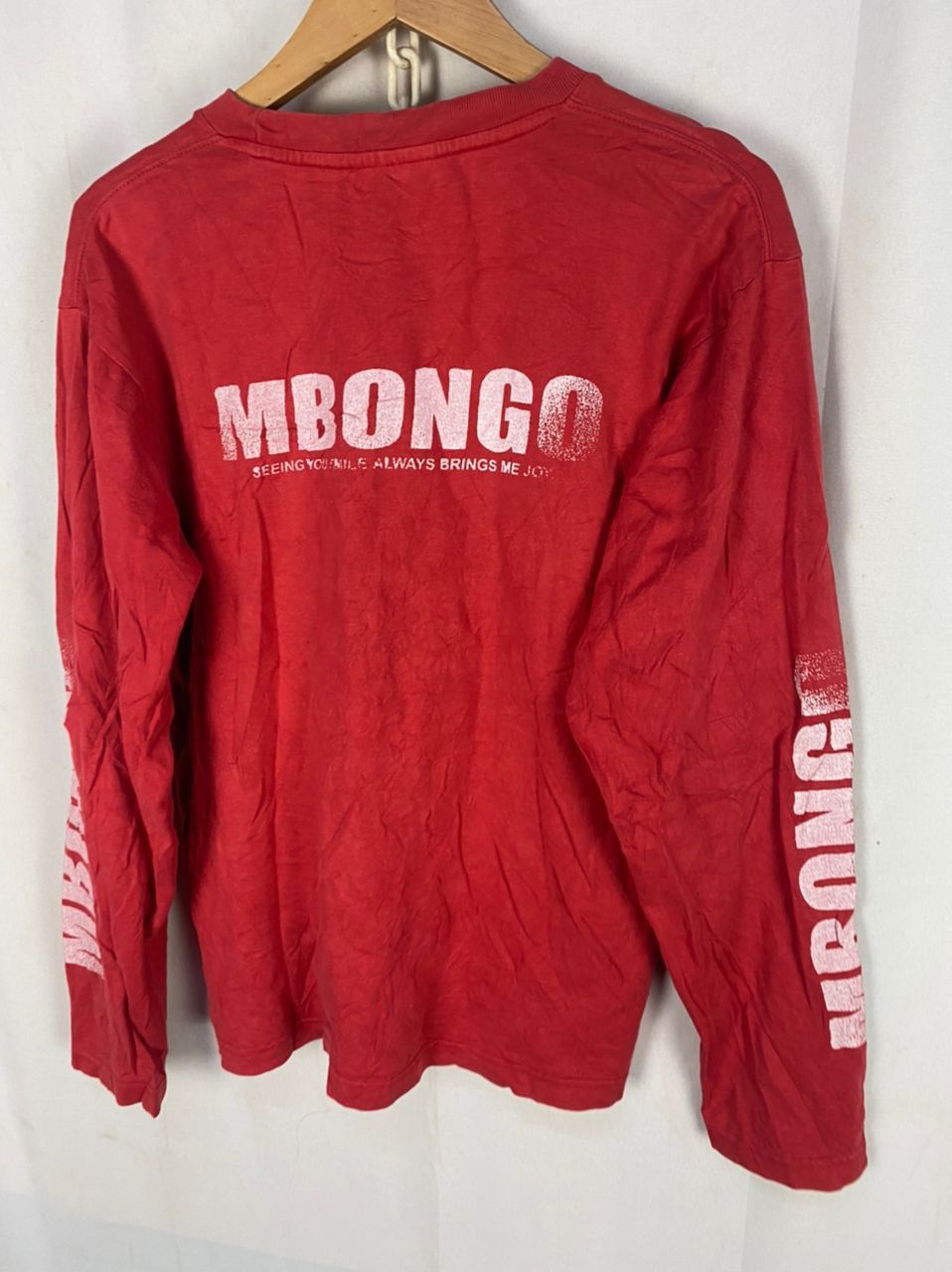 Japanese Brand Mbongo printed long sleeve tshirt Size US M / EU 48-50 / 2 - 9 Thumbnail