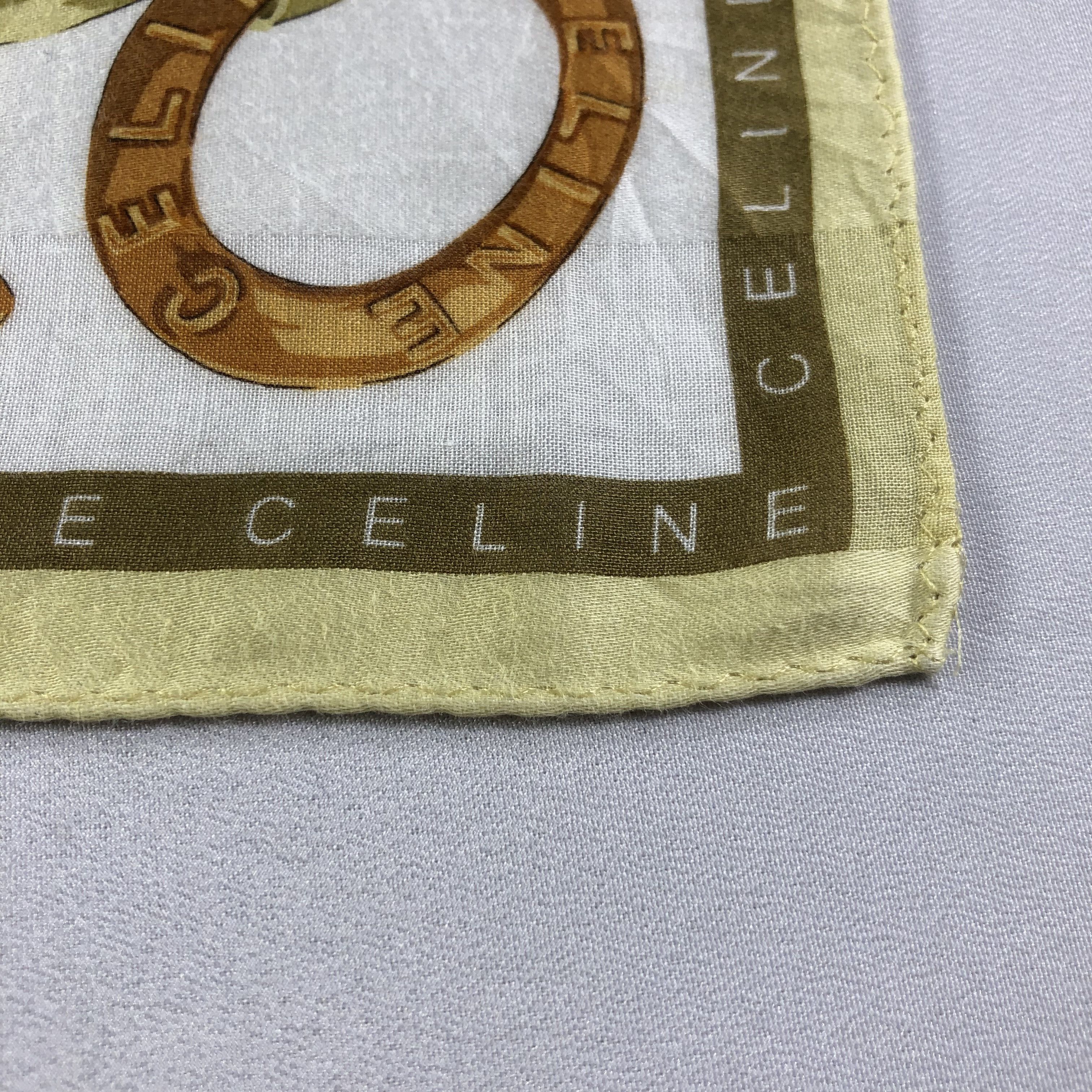 Celine Celine Handkerchief Neckerchief Bandana H1863 Size ONE SIZE - 4 Thumbnail