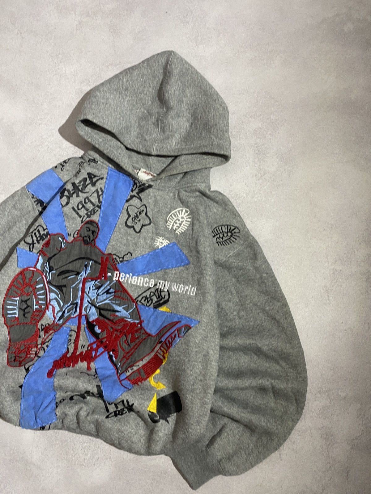 Japanese Brand Vintage Johnny Blaze x-pierence my world rare wu-tang clan Size US M / EU 48-50 / 2 - 4 Thumbnail