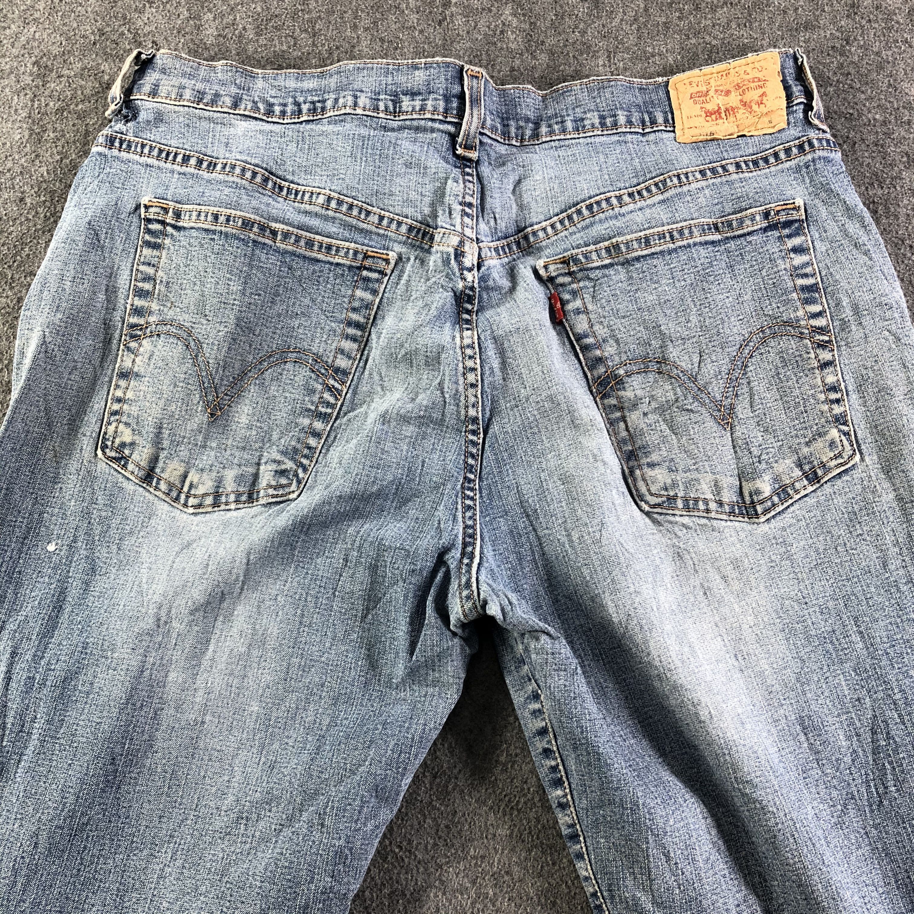 Levi's Vintage Blue Wash Levis 515 Jeans-J3090 Size US 35 - 4 Thumbnail