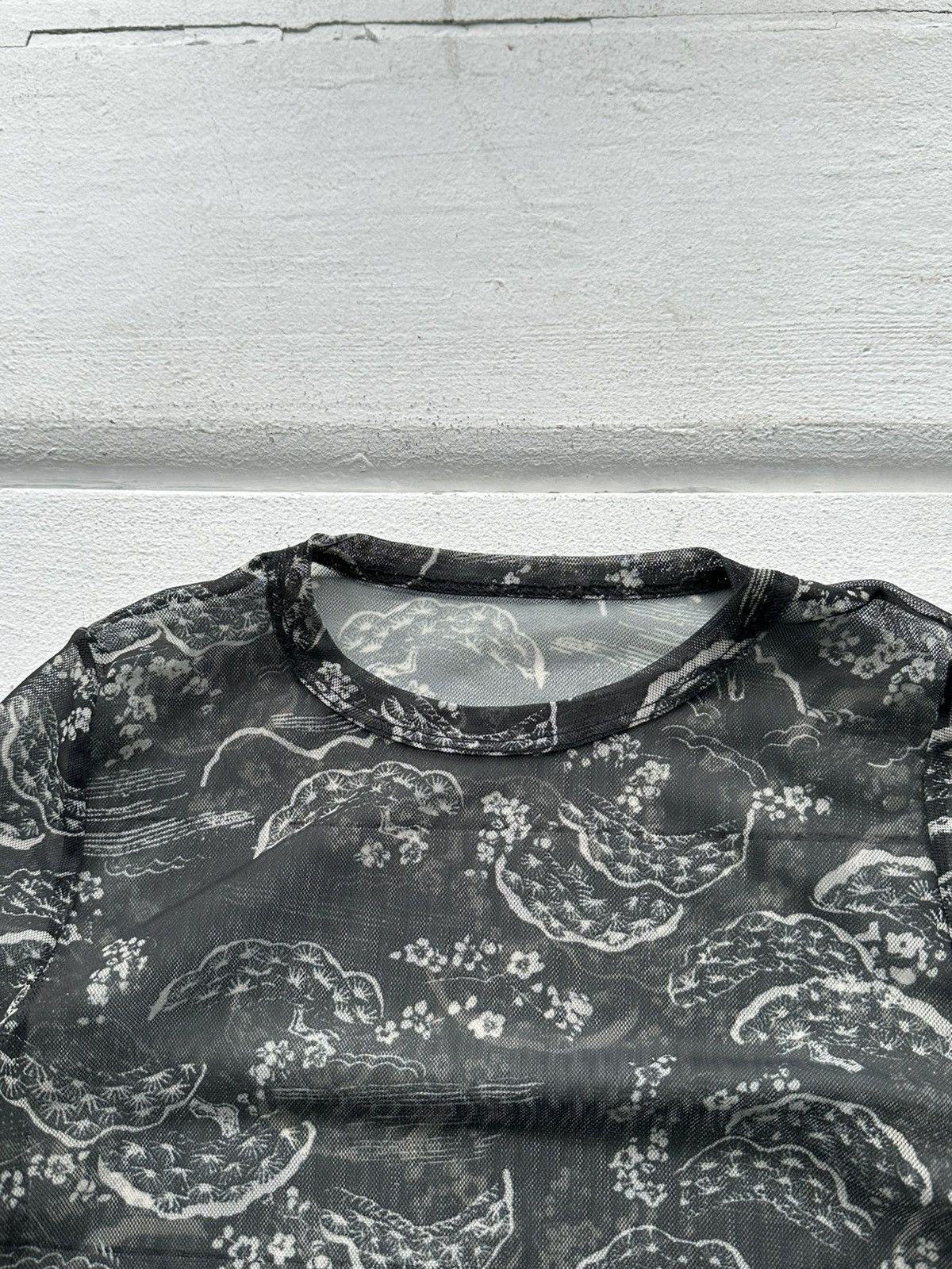 Designer × Japanese Brand 🚨 Save The Queen Jean Paul Gaultier STYLE! MeshBlouses Size S / US 4 / IT 40 - 4 Thumbnail