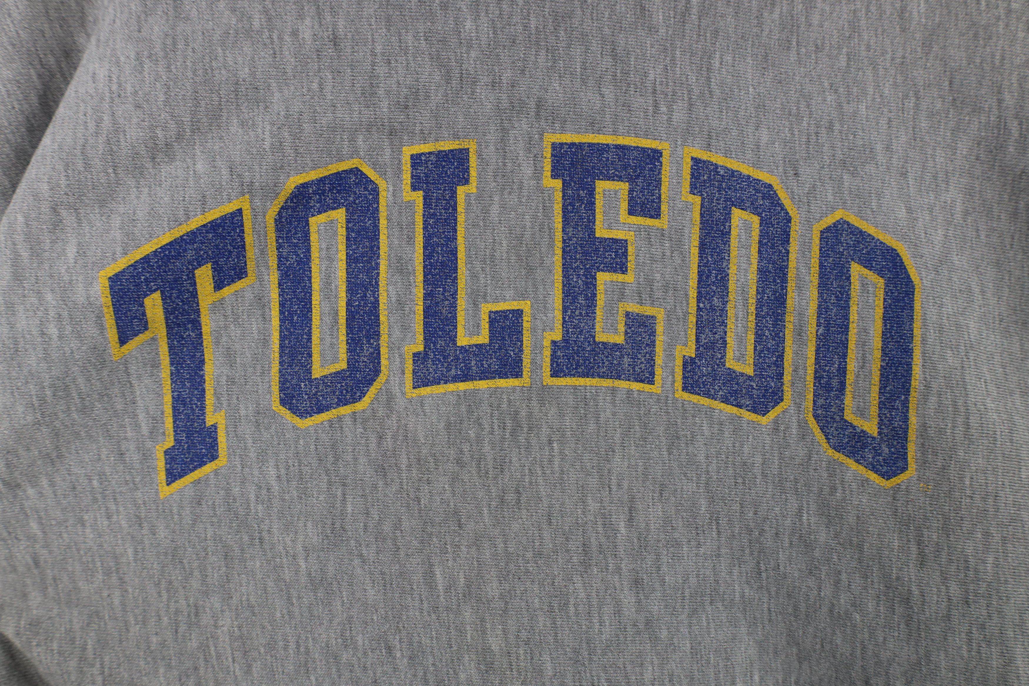 Vintage Vintage 90s Heavyweight University of Toledo Sweatshirt Size US XXL / EU 58 / 5 - 4 Thumbnail