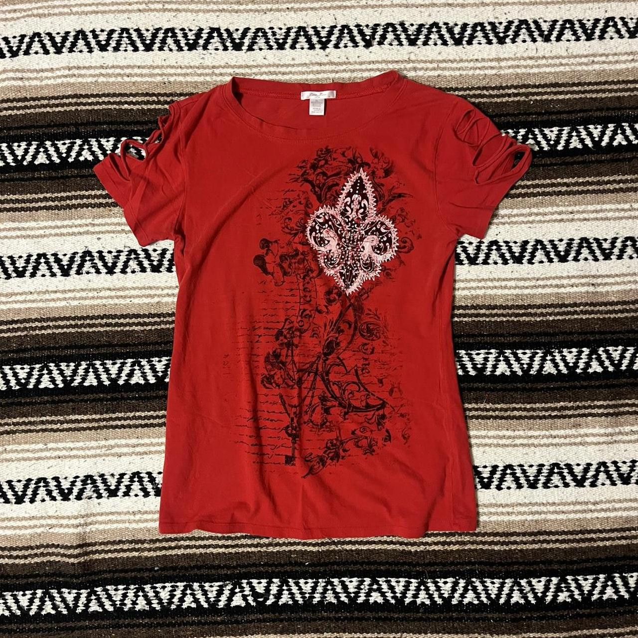 Designer Love to Love Y2K AOP Graphic women’s t-shirt Size XL / US 12-14 / IT 48-50 - 1 Thumbnail