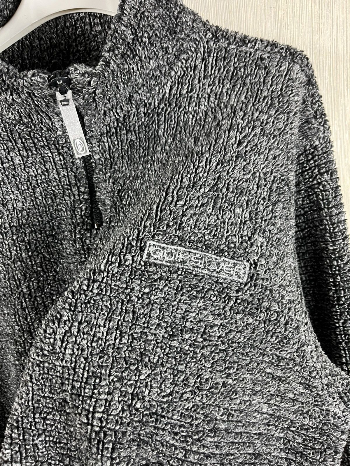 Quiksilver × Vintage Vintage Quiksilver y2k fleece sherpa sweatshirt half zip Size US M / EU 48-50 / 2 - 10 Thumbnail
