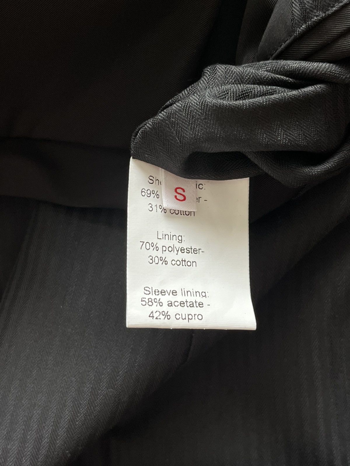 Random Identities Technical Twill Black Car Coat Size US S / EU 44-46 / 1 - 4 Thumbnail