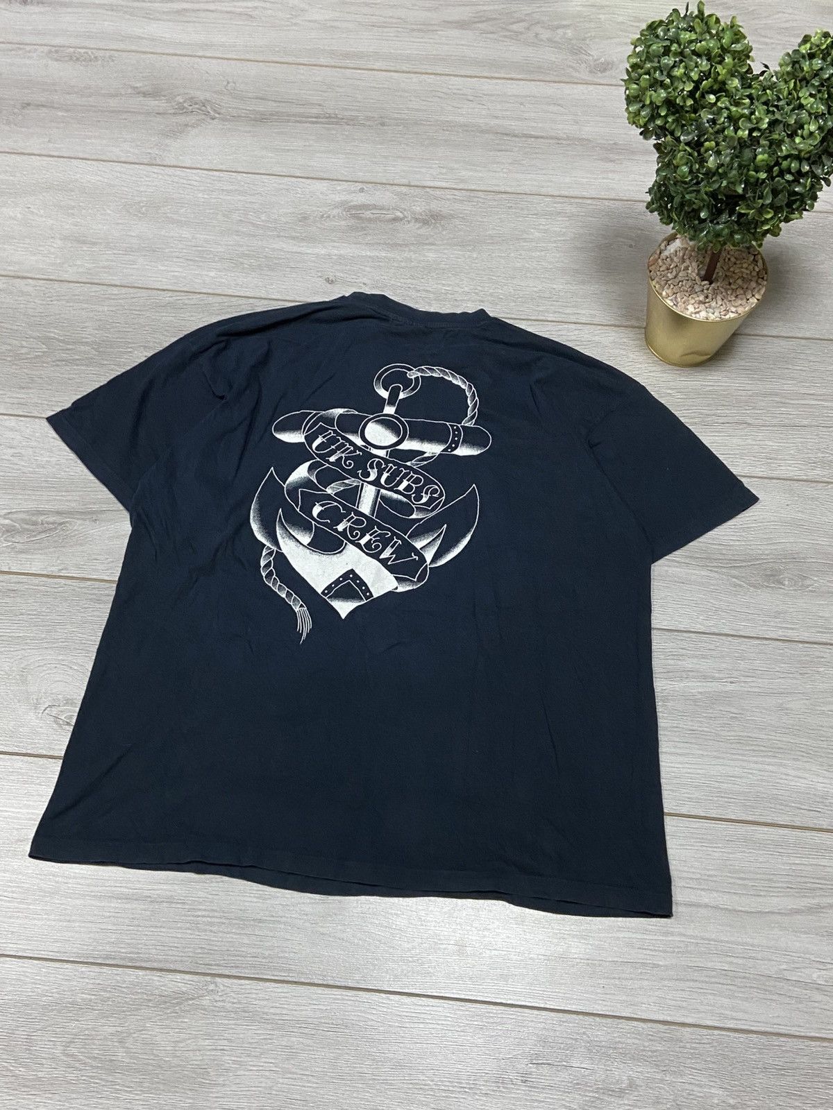 Band Tees Uk Subs anchor ⚓️ crew Punk Forever Vintage Tshirt Size US XL / EU 56 / 4 - 10 Thumbnail