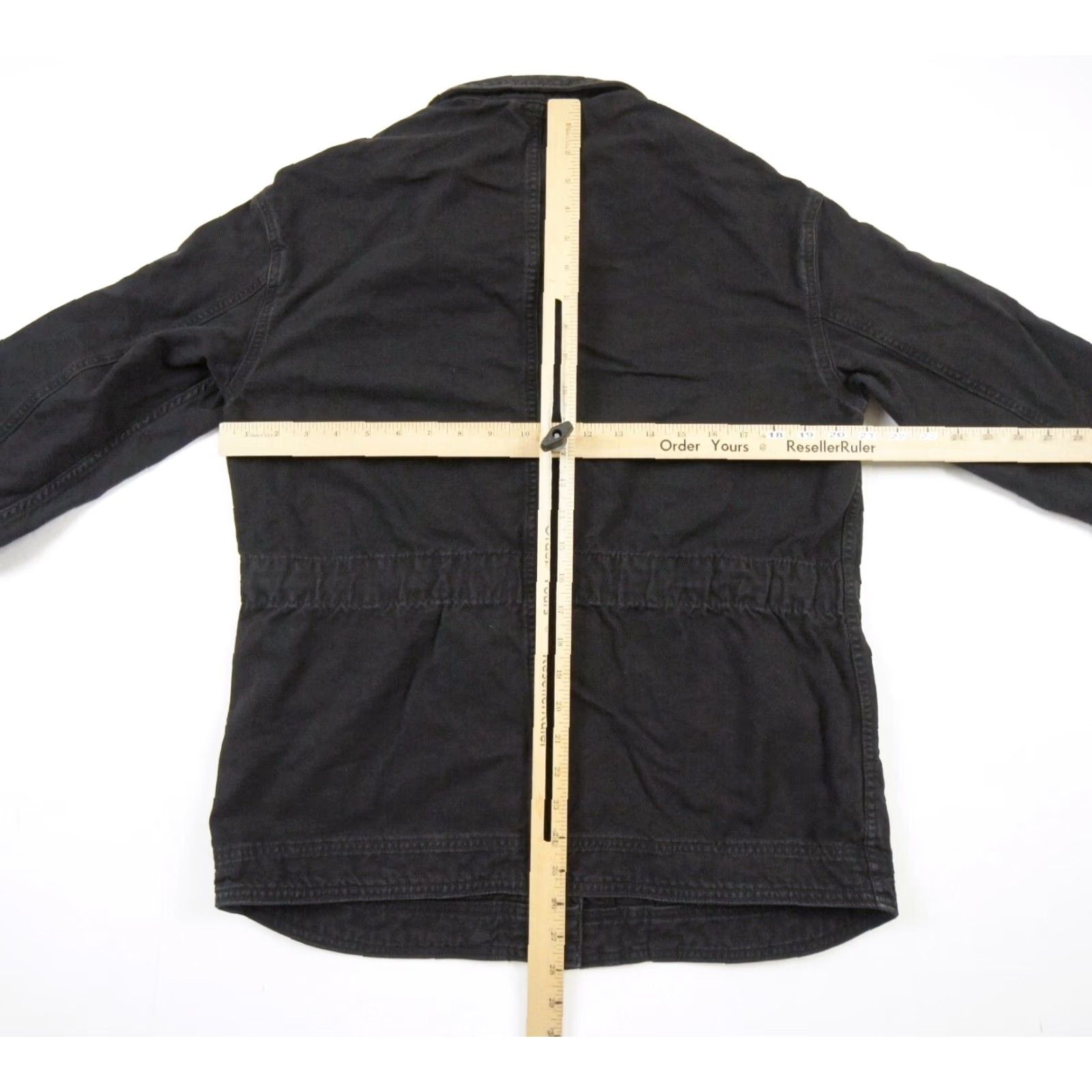 Everlane Everlane Women's Canvas Jacket Small Black Utility Outdoor Casual Long Sleeve Size S / US 4 / IT 40 - 7 Thumbnail