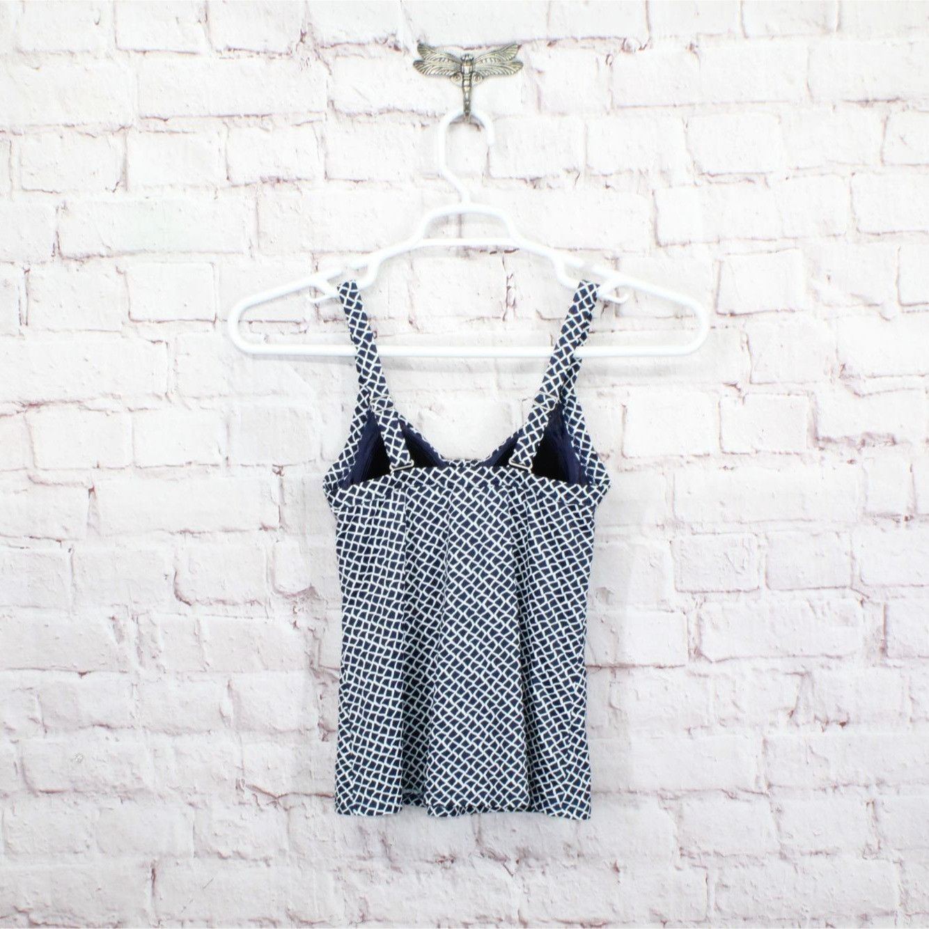 L.L. Bean LL Bean Lightly Padded Shelf Bra Adjustable Straps Tankini Size S / US 4 / IT 40 - 6 Thumbnail
