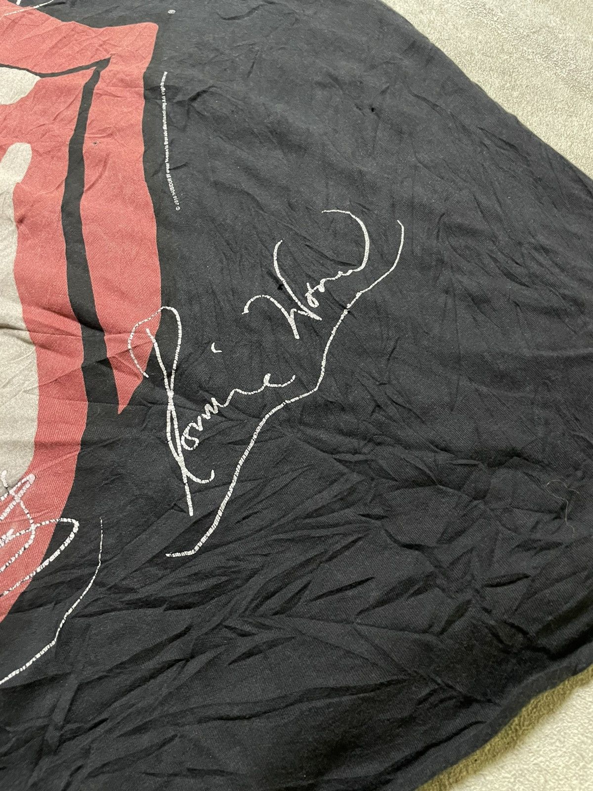If Six Was Nine Rolling Stones Vintage Tour Tee – Autograph Graphic Size US L / EU 52-54 / 3 - 4 Thumbnail
