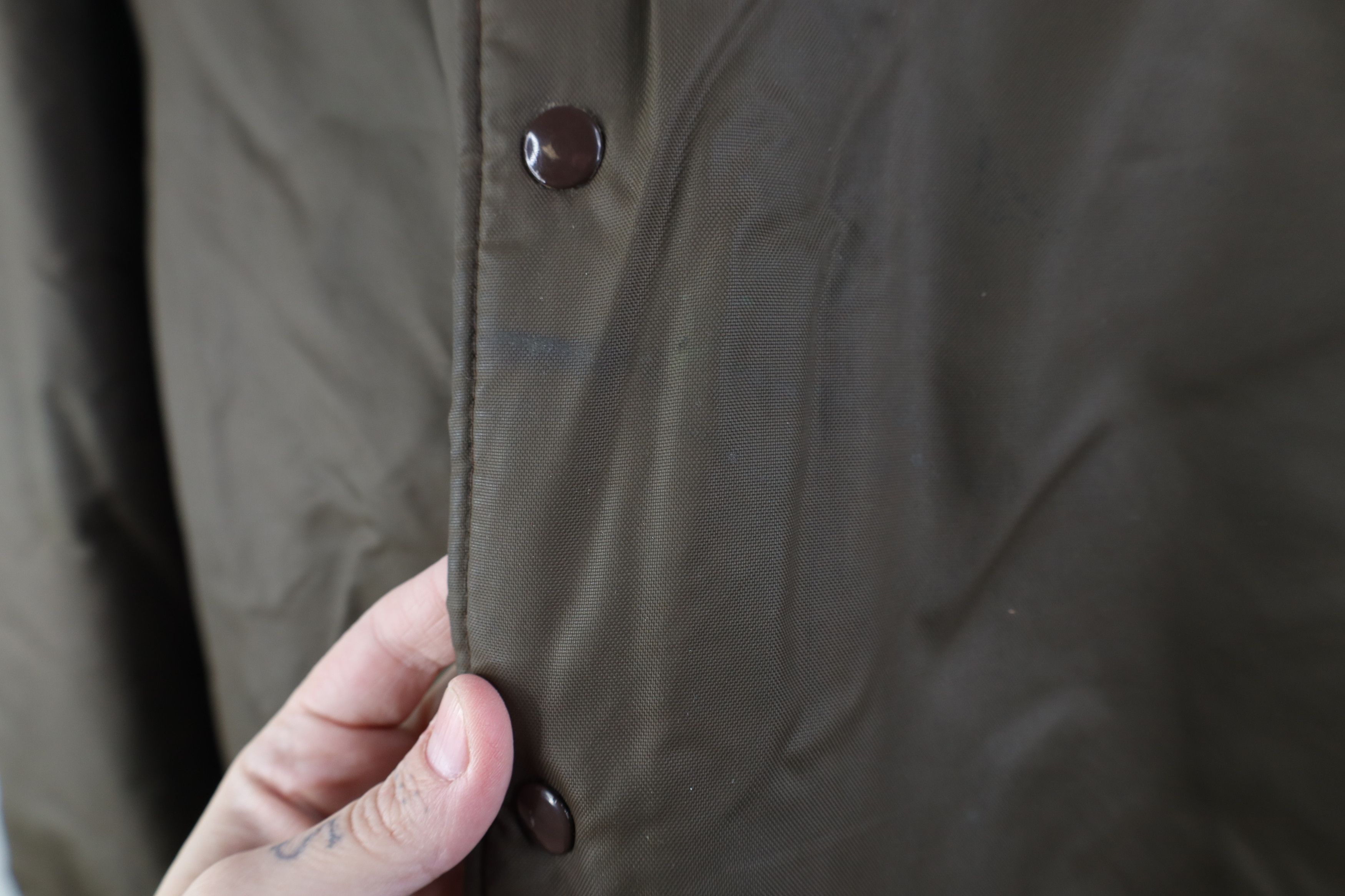 Vintage Vintage 70s Streetwear Pile Fleece Lined Coaches Jacket USA Size US L / EU 52-54 / 3 - 13 Thumbnail