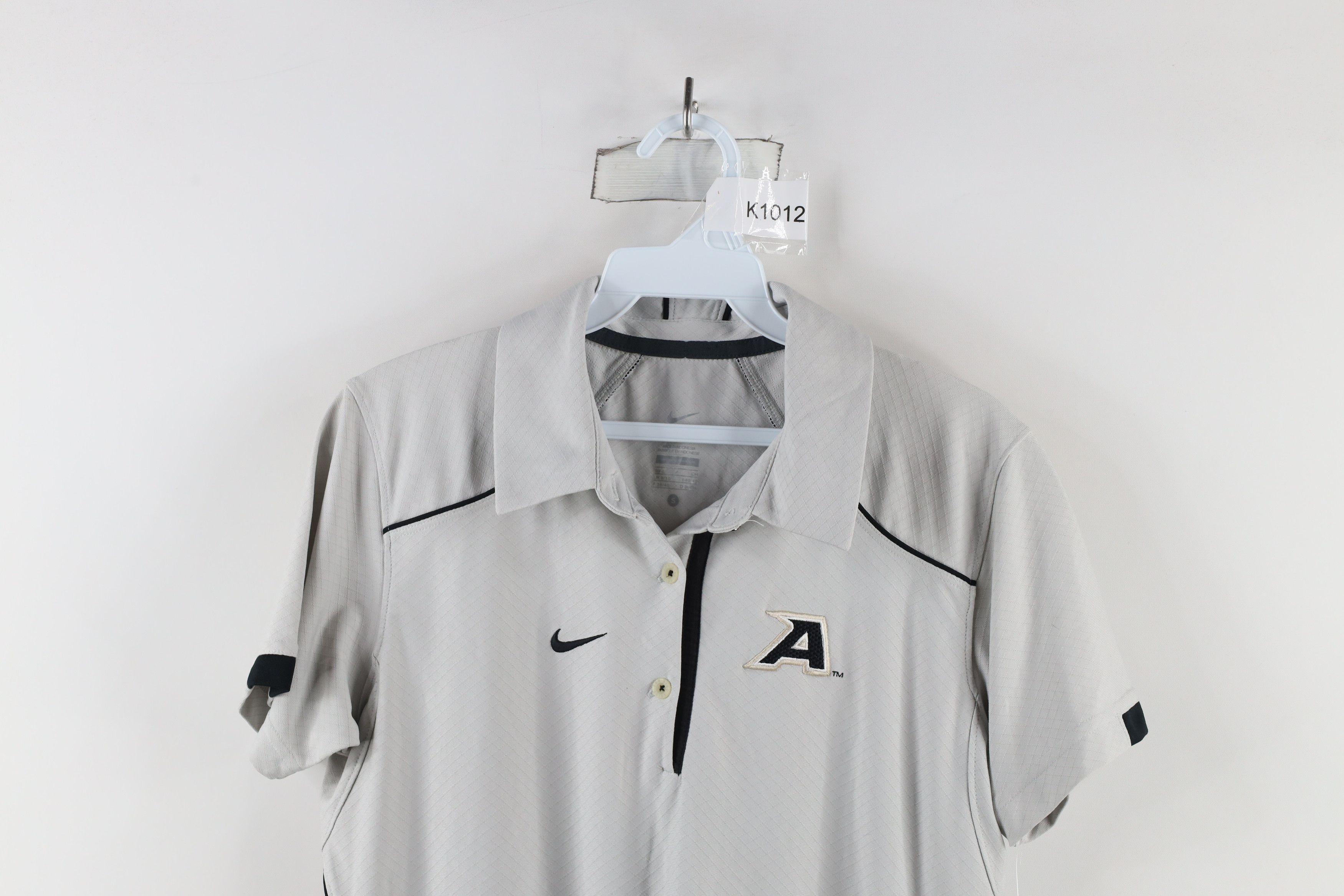 Nike × Vintage Deadstock Vintage Nike States Army Westpoint Polo Shirt Gray Size S / US 4 / IT 40 - 2 Thumbnail