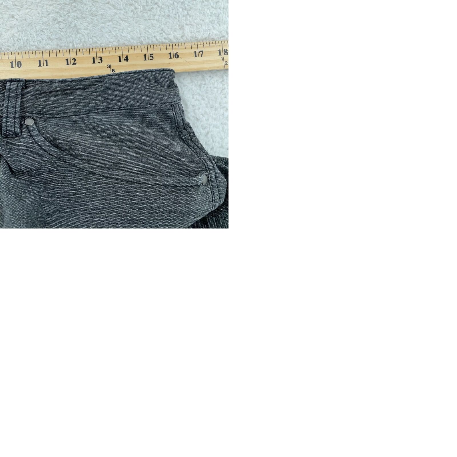 Lululemon Lululemon ABC Pants Mens FITS 32x30 Gray Stretch Slim Fit 5-Pockets Skinny Leg Pants Size US 32 / EU 48 - 9 Thumbnail