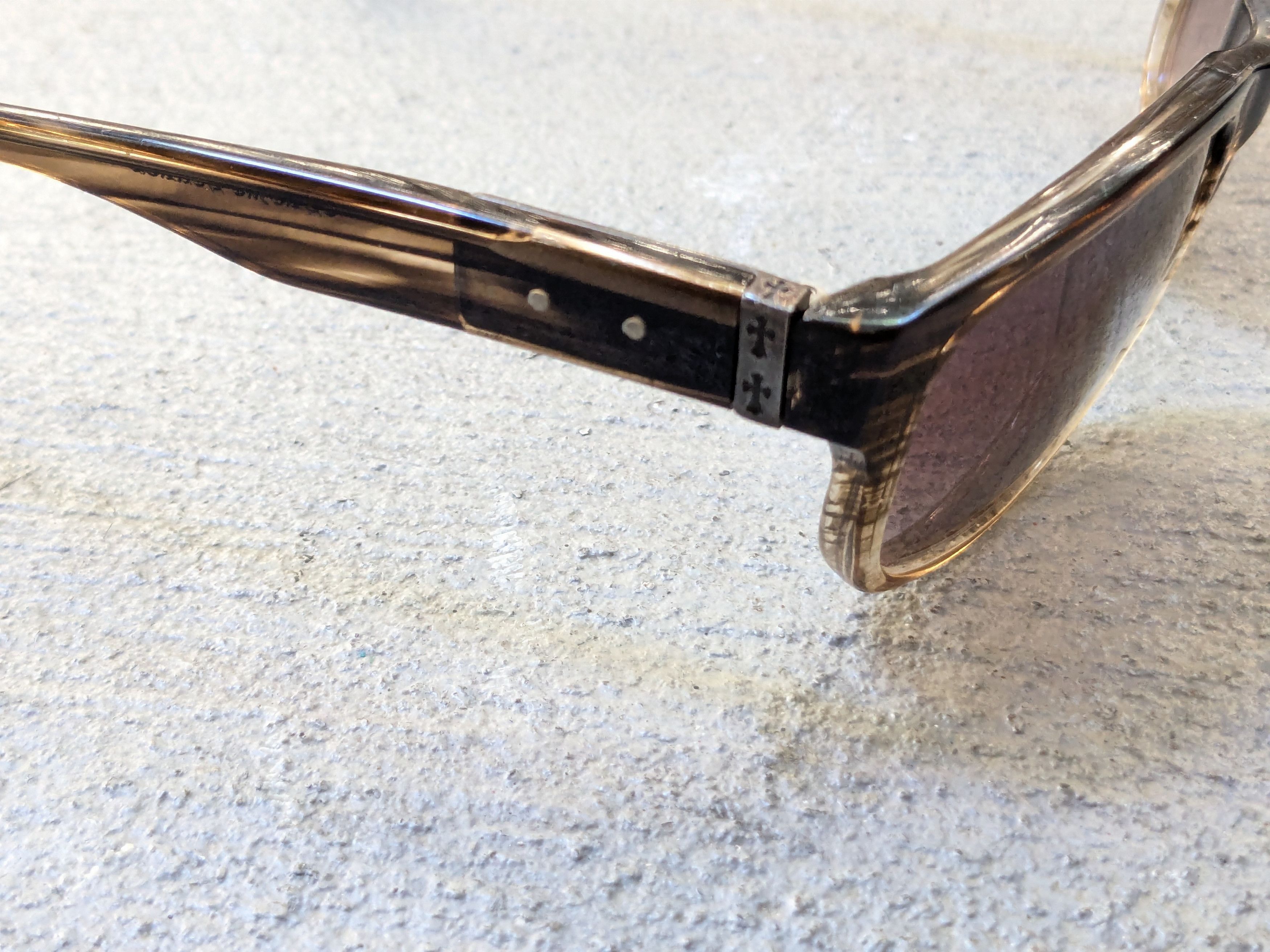 Chrome Hearts Chrome Hearts Sunglasses Brown Gradient Square Sterling Size ONE SIZE - 3 Thumbnail