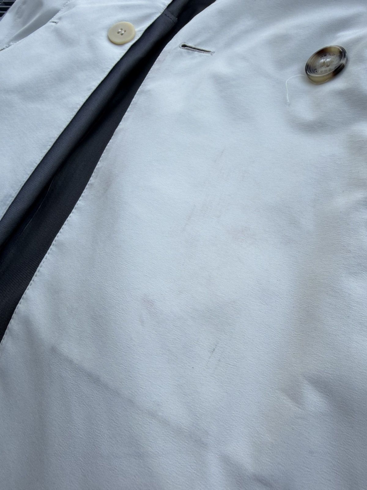 Prada Prada Double Breasted Wind Stopper Waterproof Coat Size L / US 10 / IT 46 - 11 Thumbnail
