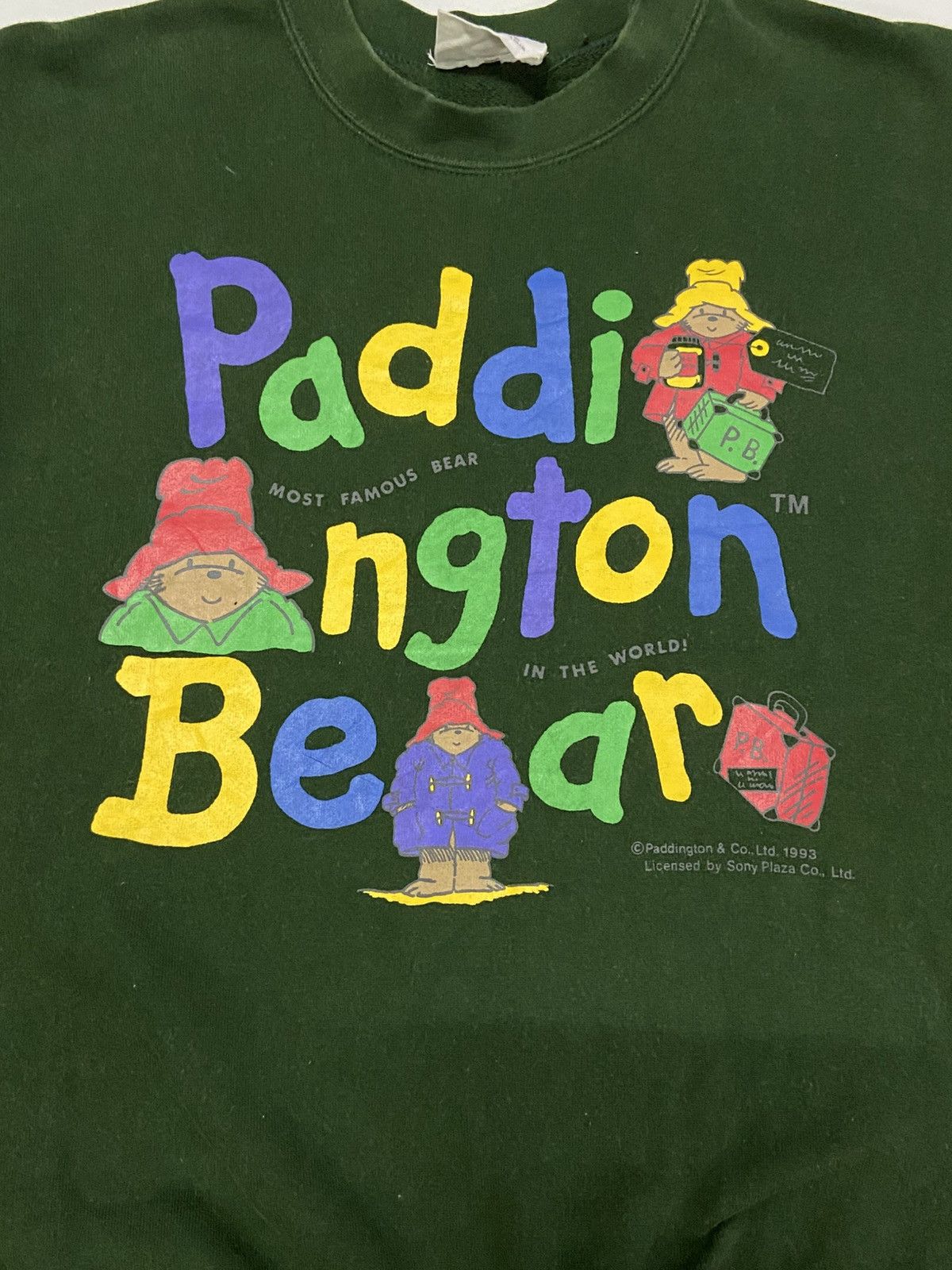 Other VINTAGE PADDINGTON BEAR SWEATSHIRT Size L / US 10 / IT 46 - 10 Thumbnail