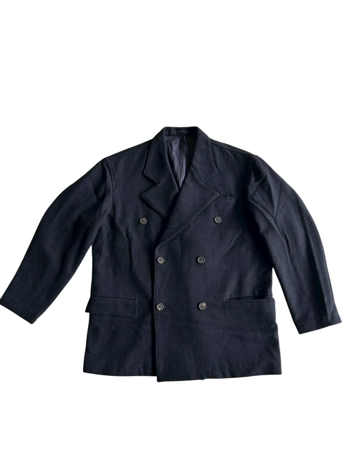 Yohji Yamamoto Y's Yohji Yamamoto Wool Jacket Coat Y's for men Size US S / EU 44-46 / 1 - 2 Thumbnail
