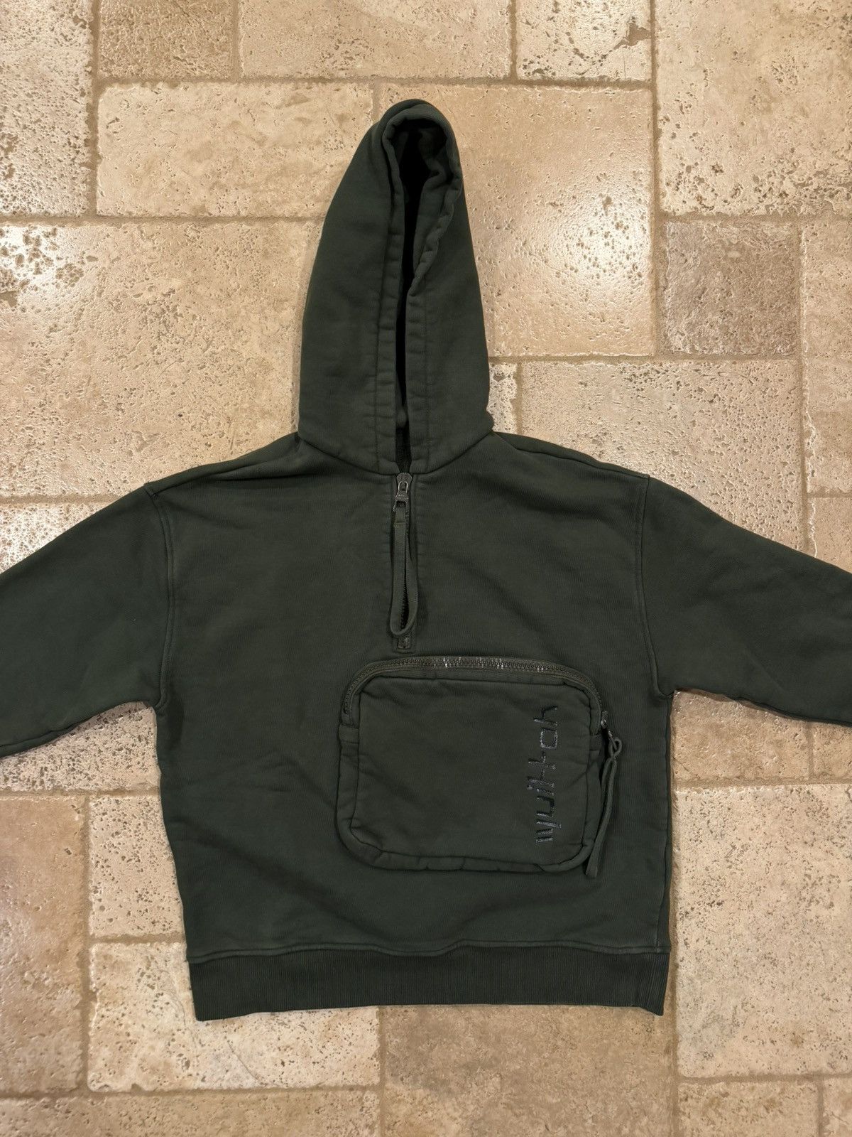 Louis Vuitton Louis Vuitton 3D Patch Pocket Quarter Zip Hoodie Sweatshirt Size US S / EU 44-46 / 1 - 5 Thumbnail