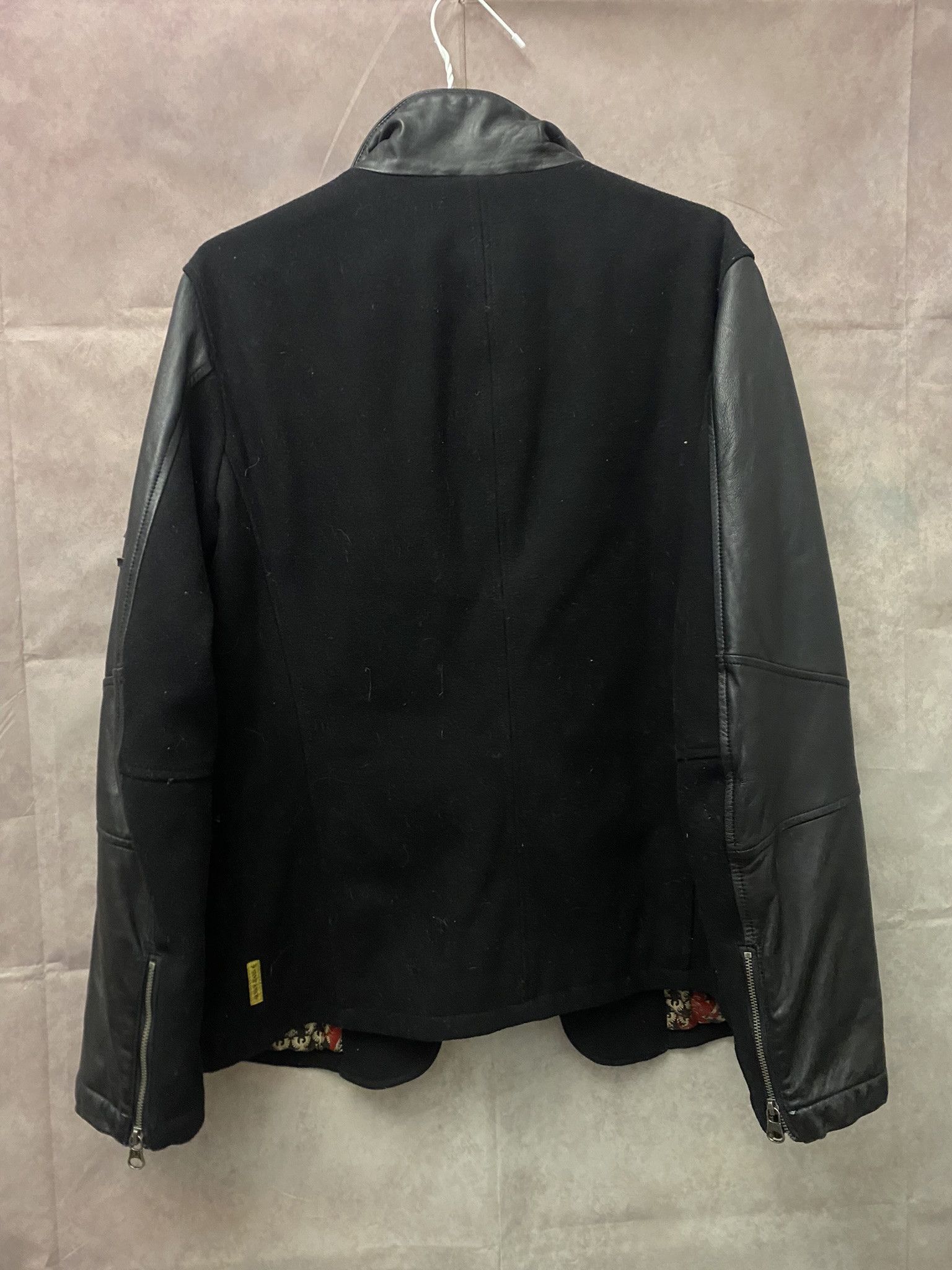 Armani × Designer × Giorgio Armani Armani Jeans Jacket Leather Size US M / EU 48-50 / 2 - 8 Thumbnail