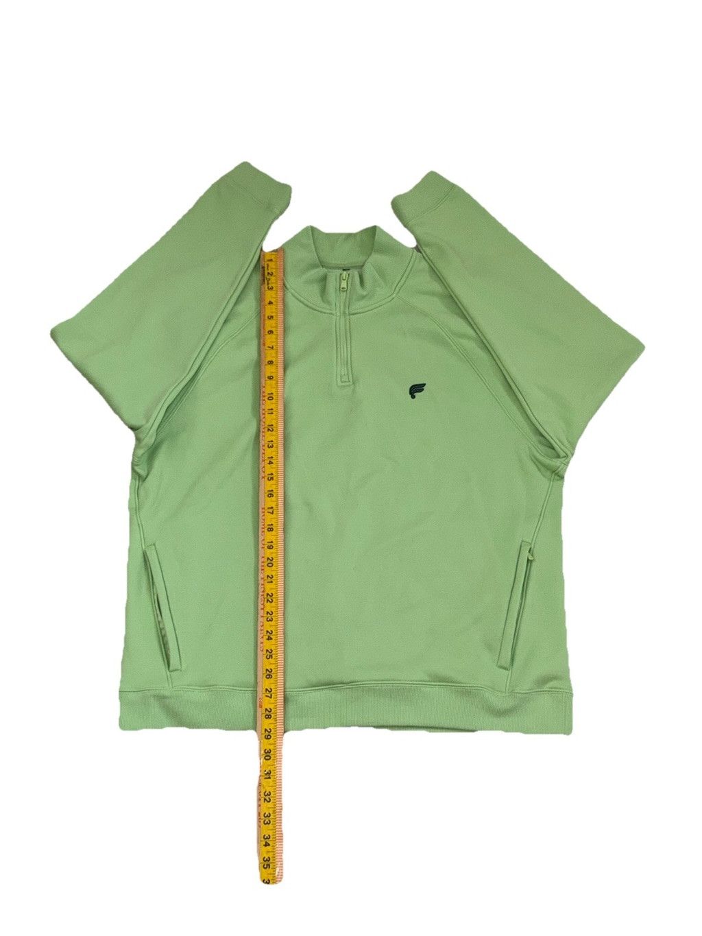Fabletics FABLETICS THE GO-TO SWEATSHIRT QUARTER ZIP GREEN SIZE 2XL Size US XXL / EU 58 / 5 - 2 Thumbnail