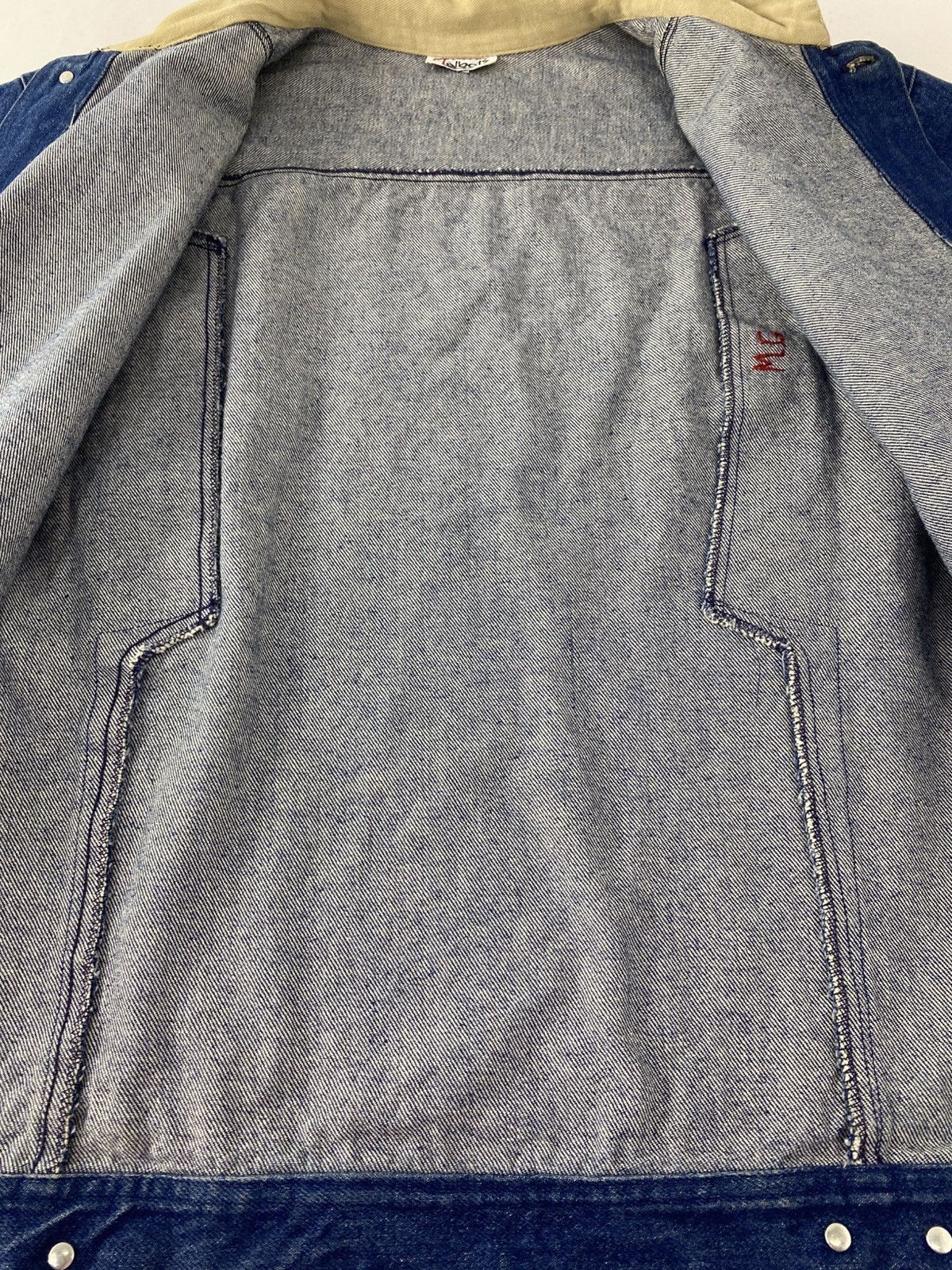 Other The Talbot Indigo Denim Chore Jeans Jacket Corduroy Collar Size US XL / EU 56 / 4 - 6 Thumbnail