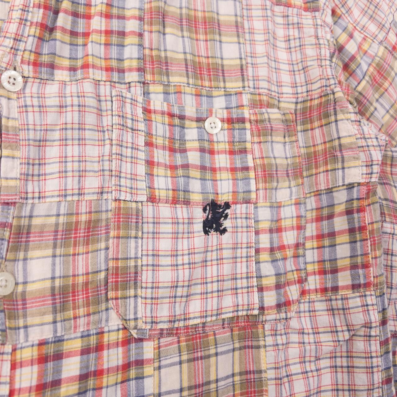 Stussy Vintage Stussy Patchwork Long Sleeve Button Up Shirt Size M Size US M / EU 48-50 / 2 - 5 Thumbnail