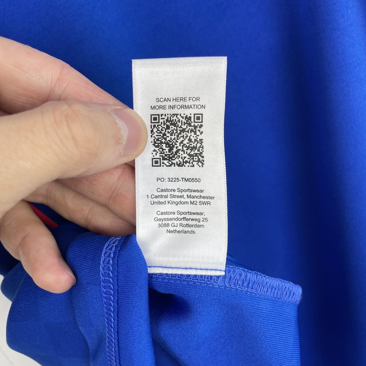 Castore Rangers Glasgow Home Jersey Shirt Men 2022/2023 size M Size US M / EU 48-50 / 2 - 11 Thumbnail