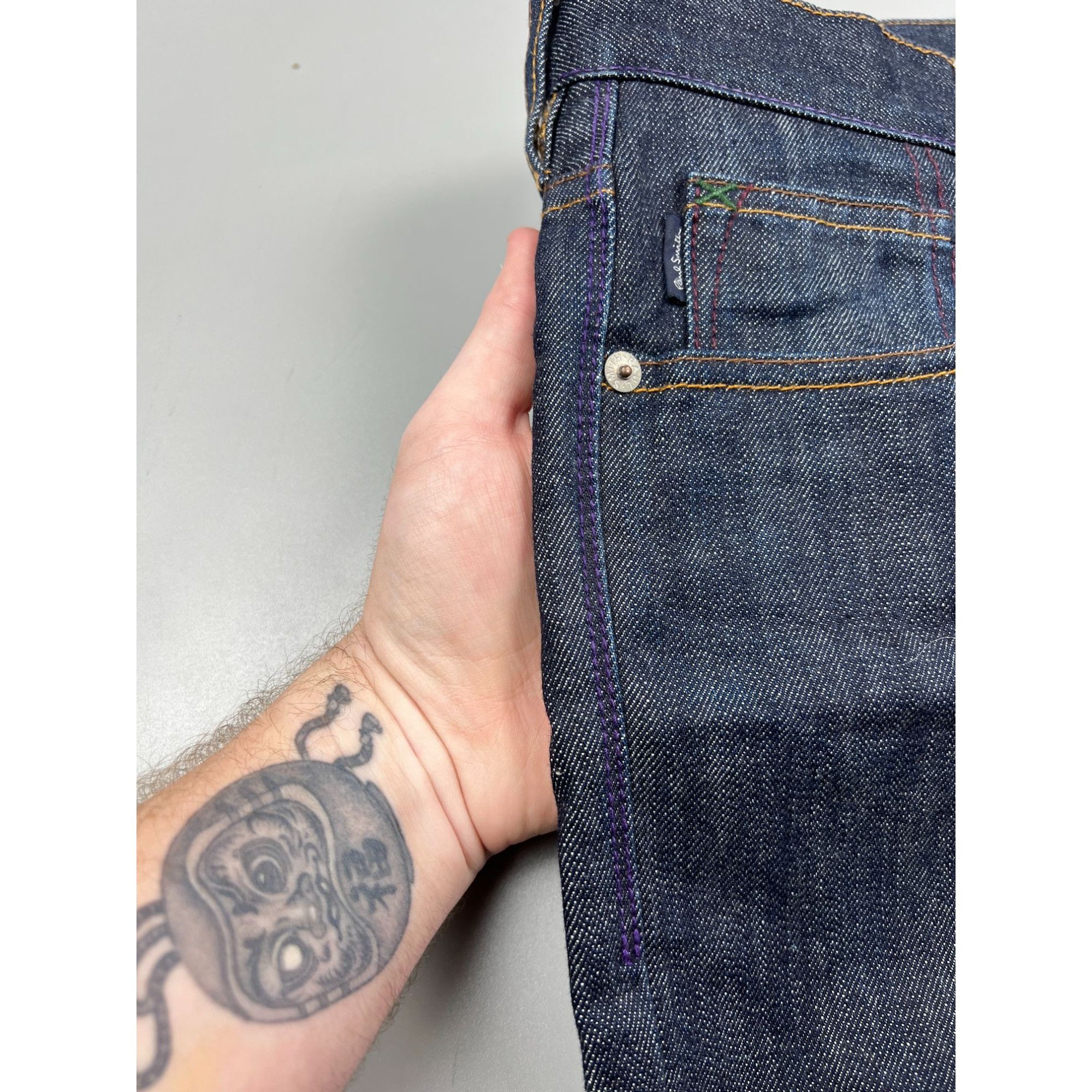 Paul Smith Paul Smith Raw Denim Jeans Pants (Y0960) Size US 31 - 3 Thumbnail