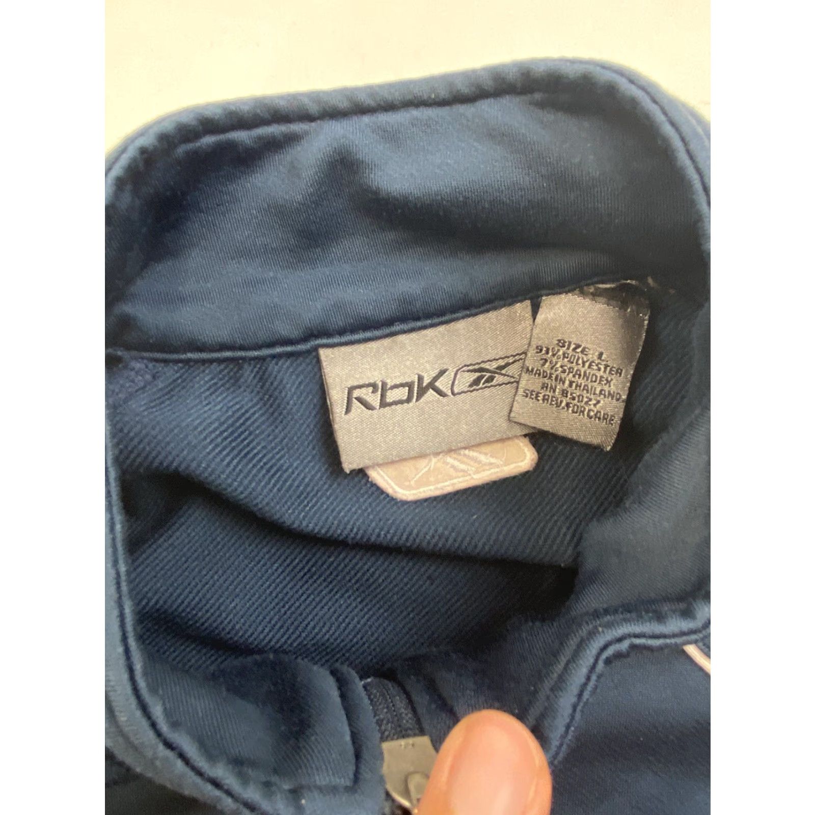 Reebok Reebok Track Jacket Women Large Blue Size L / US 10 / IT 46 - 5 Thumbnail
