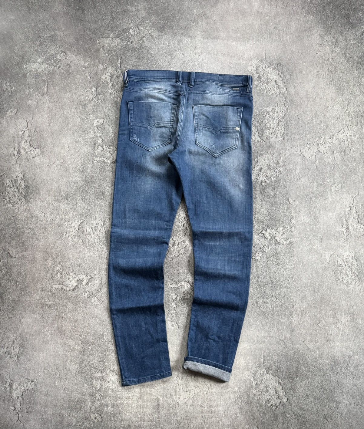 Diesel Diesel 33/32 Tepphar slim carrot denim pants jeans trousers Size US 33 - 1 Thumbnail