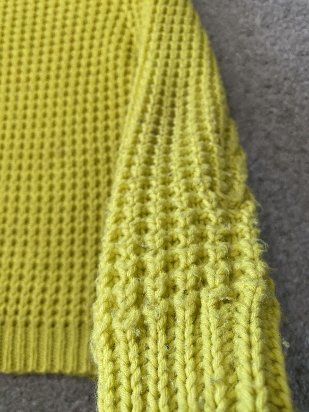 Acne Studios Acne Studios Lina Pineapple PAW12 Wool Waffle Knit y2k drip Size US M / EU 48-50 / 2 - 19 Thumbnail