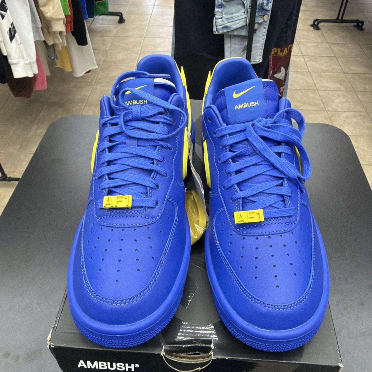 Ambush Design AMBUSH x Nike Air Force 1 Low Game Royal Men’s Size 10 Size US 10 / EU 43 - 4 Thumbnail