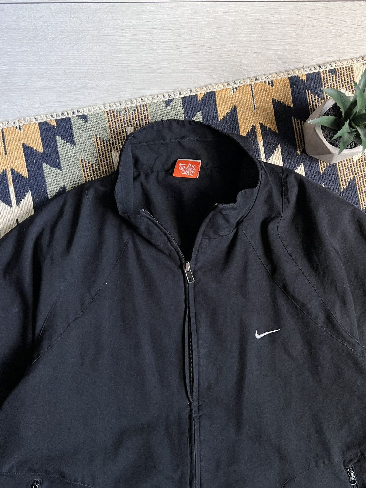 Other Nike Vintage Nylon Drill Tracktop Jacket Size US XL / EU 56 / 4 - 4 Thumbnail