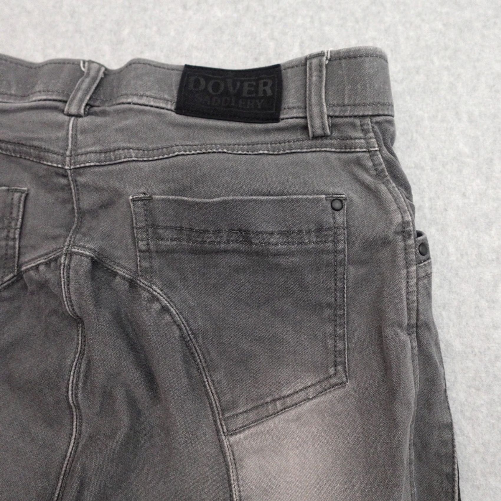 Vintage Dover Saddlery Breeches Pants Womens Size 30R Gray Cotton Elastane Skinny Jeans Shirt? Size 30" / US 8 / IT 44 - 4 Thumbnail