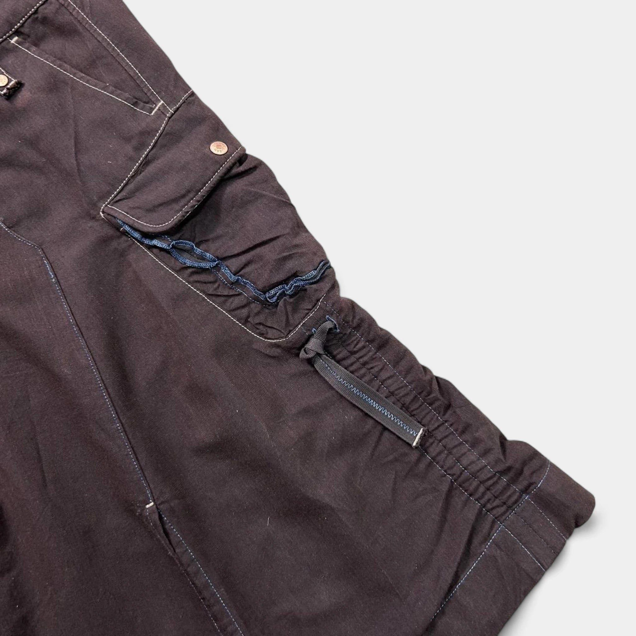 Marithe + Francois Girbaud Marithé + François Girbaud Cargo Brown Skirt Size 26" / US 2 / IT 38 - 3 Thumbnail