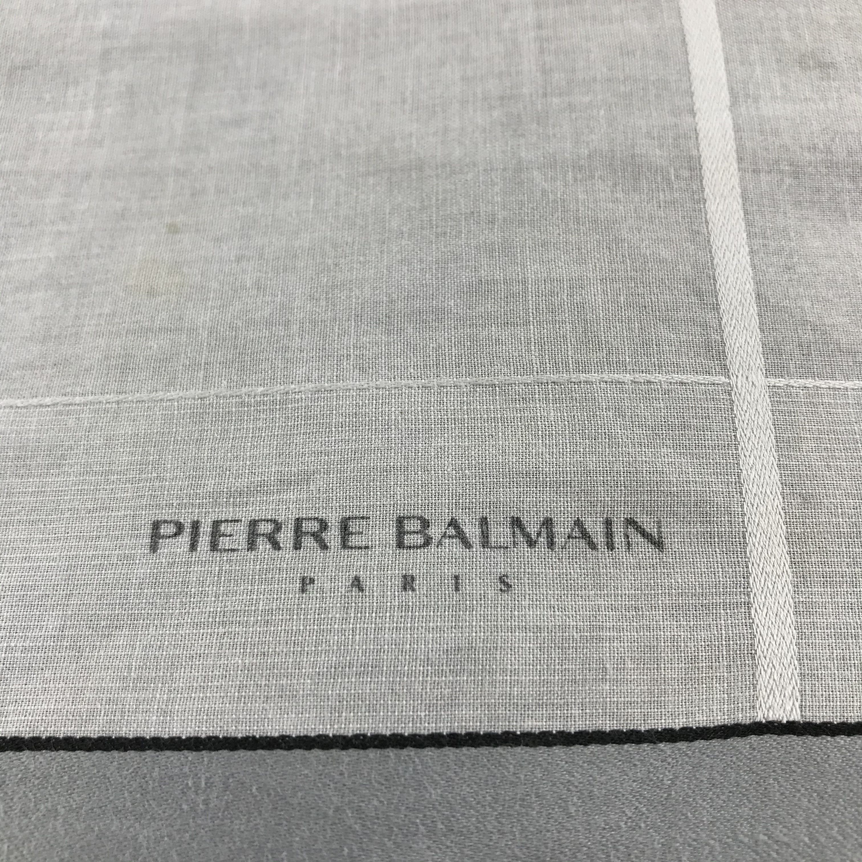 Pierre Balmain Pierre Balmain Handkerchief Neckerchief Bandana H483 Size ONE SIZE - 4 Thumbnail