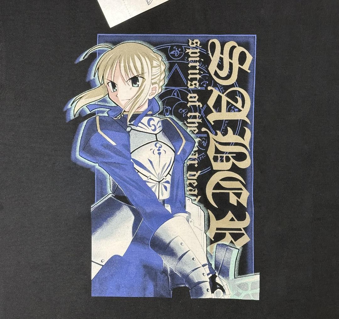 Vintage 初期 00's COSPA Fate/Stay Night T-Shirt Size US XXS / EU 40 - 2 Thumbnail